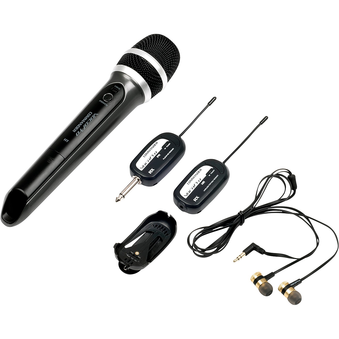 Vocopro SingAndHear-Duet - All-in-one wireless Microphone / Wireless in-ear Receiver System thumbnail
