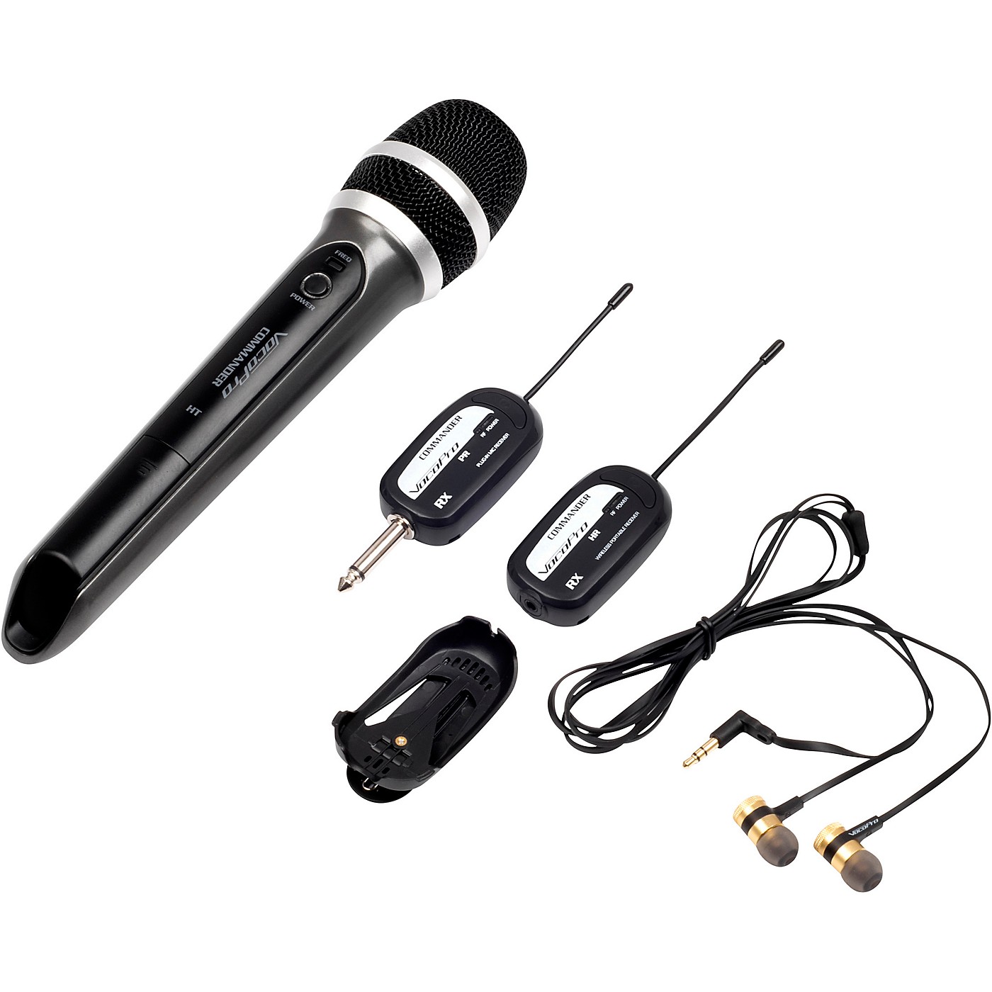Vocopro SingAndHear-Quad - All-in-one wireless Microphone / Wireless in-ear Receiver System thumbnail
