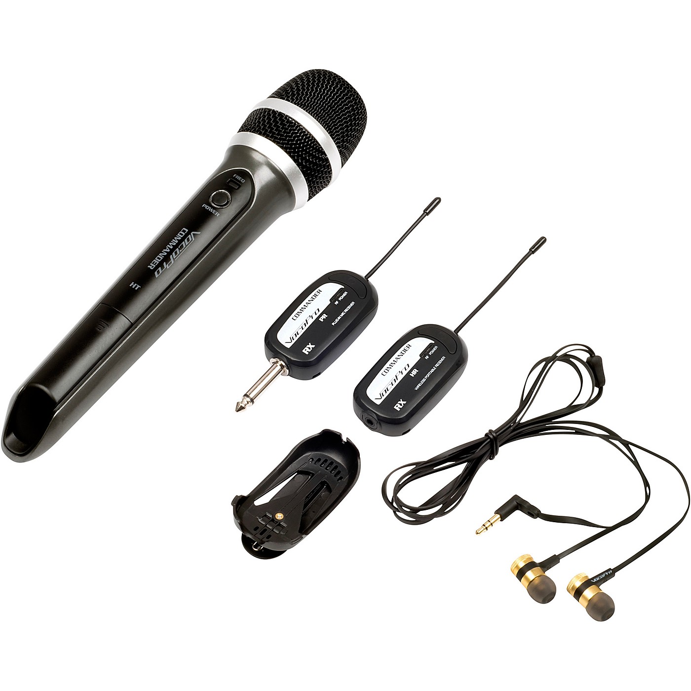 Vocopro SingAndHear-Solo - All-in-one wireless Microphone / Wireless in-ear Receiver System thumbnail
