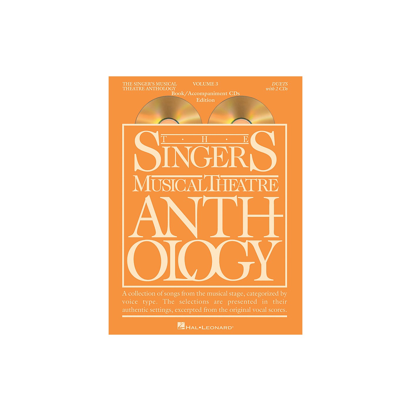 Hal Leonard Singer's Musical Theatre Anthology Duets Volume 3 Book/CDs thumbnail