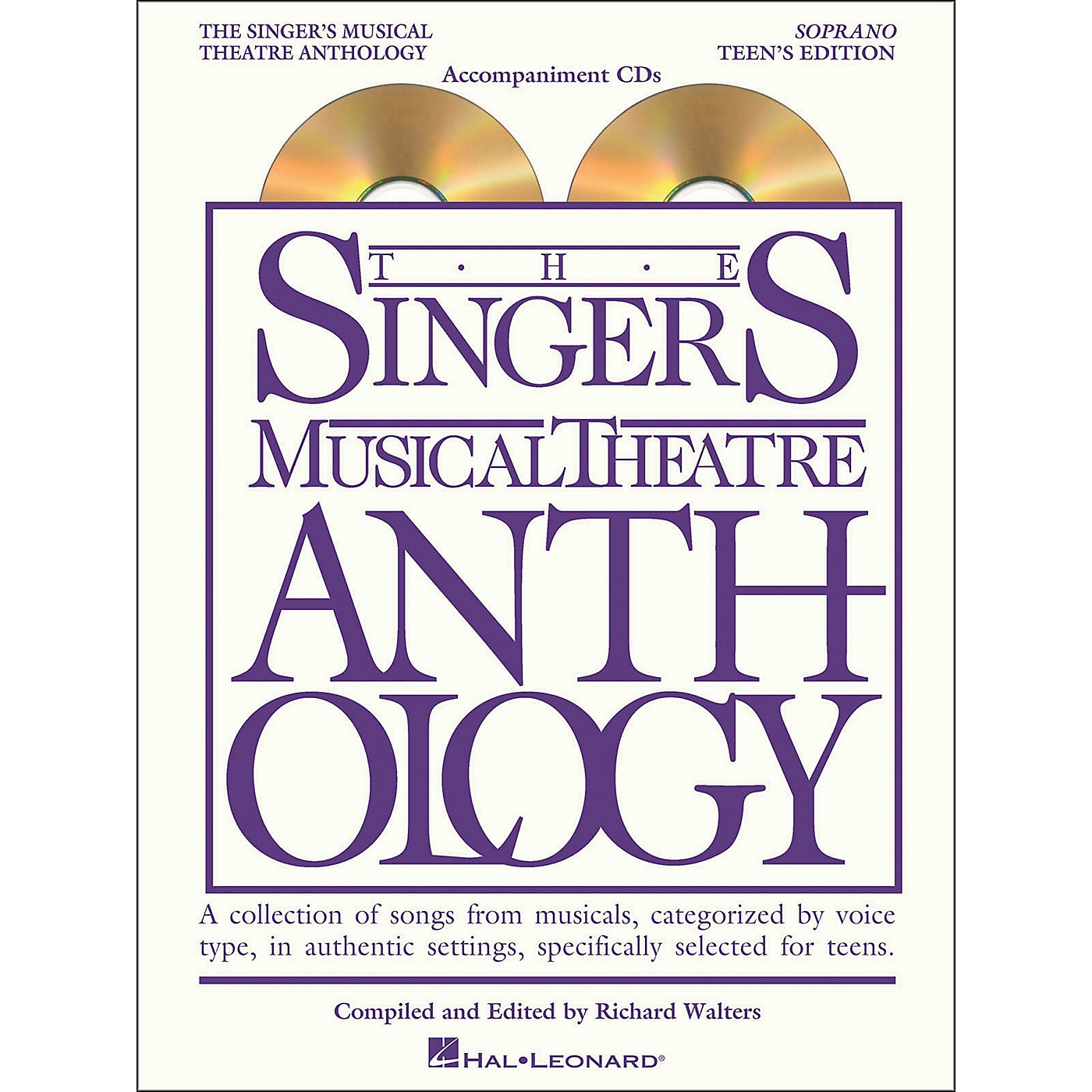 Hal Leonard Singer's Musical Theatre Anthology Teen's Edition Soprano CD's Only thumbnail