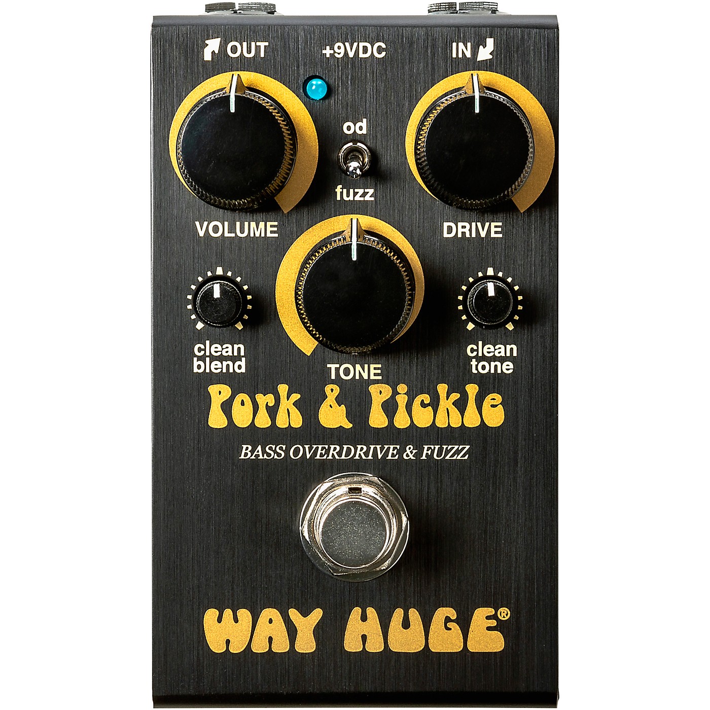 Way Huge Electronics Smalls Pork & Pickle Bass Overdrive Effects Pedal thumbnail