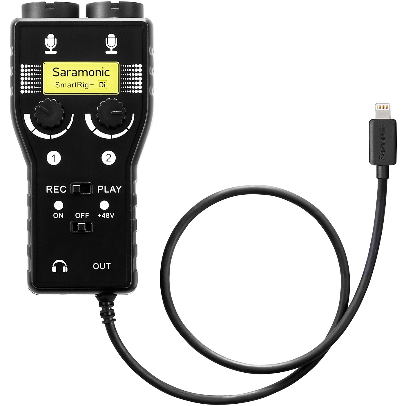 Saramonic SmartRig+DI (with Lightning Connector for iOS) 2CH XLR/3.5mm Microphone Audio Mixer thumbnail