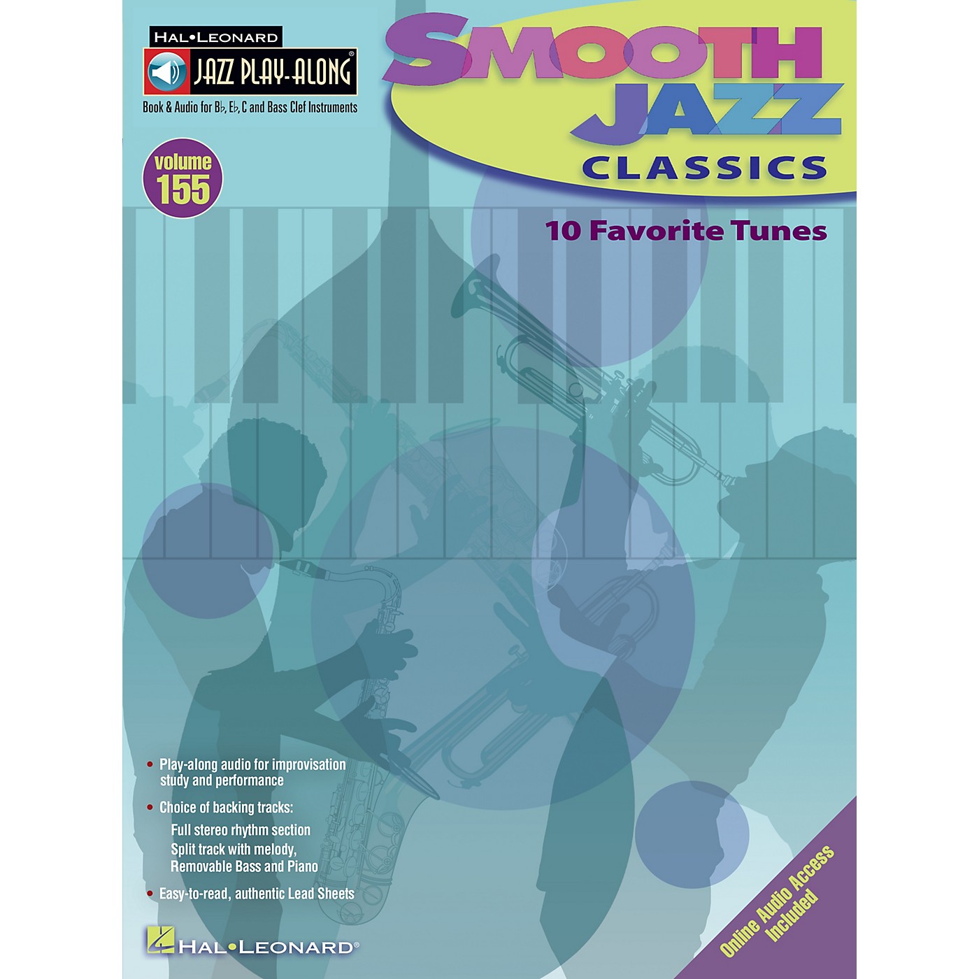 Hal Leonard Smooth Jazz Classics (Jazz Play-Along Volume 155) Jazz Play Along Series Softcover with CD thumbnail