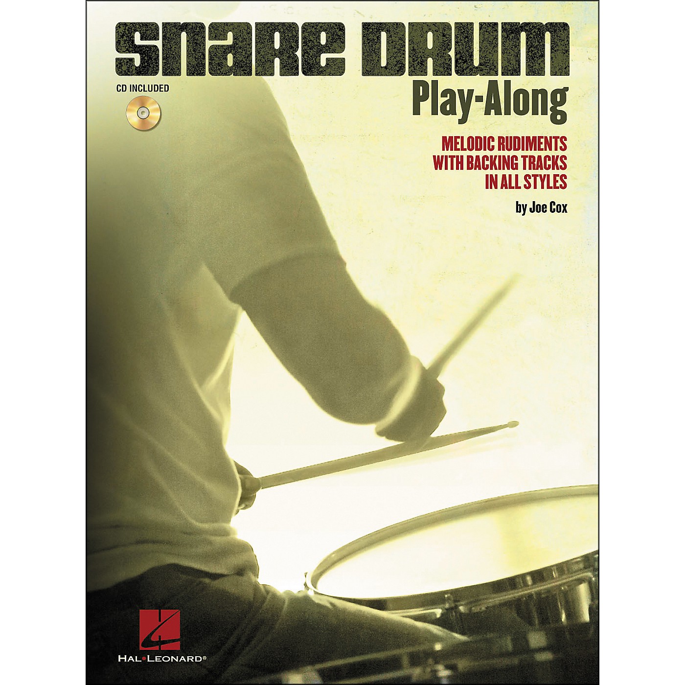 Hal Leonard Snare Drum PlayAlong Melodic Rudiments with Backing