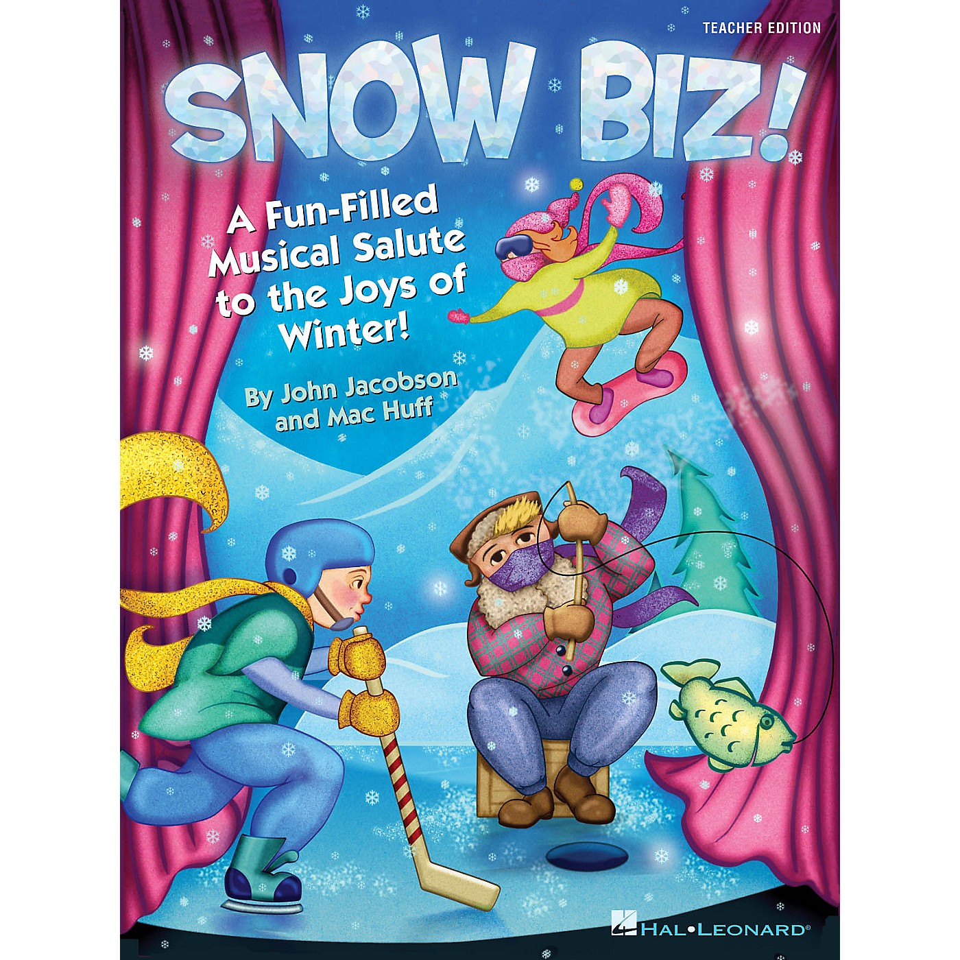Hal Leonard Snow Biz! (A Fun-Filled Musical Salute to the Joys of Winter) TEACHER ED Composed by John Jacobson thumbnail