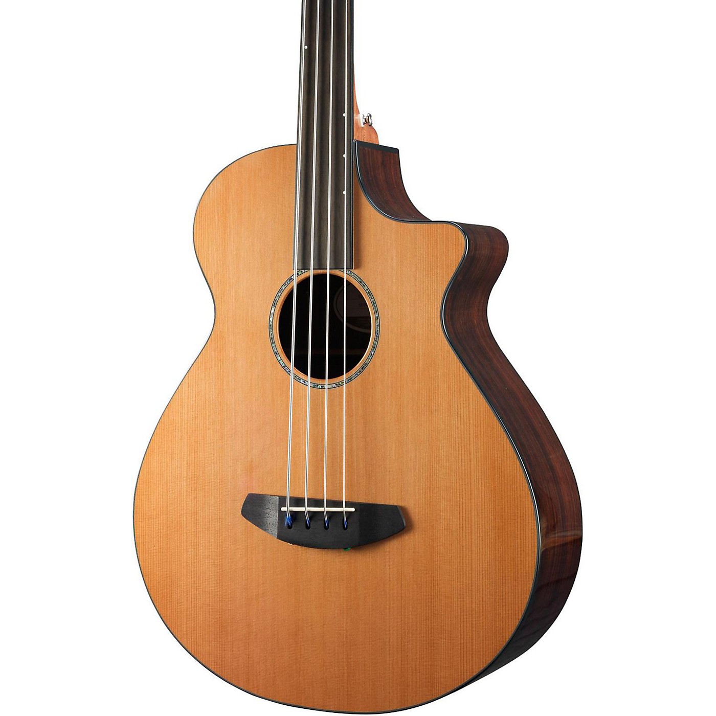 breedlove solo jumbo fretless acoustic bass