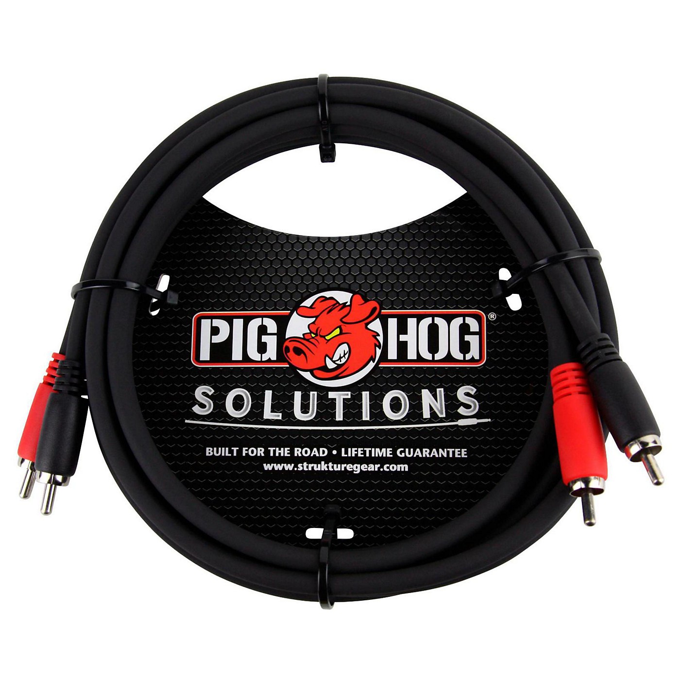 Pig Hog Solutions Dual Cable RCA to RCA thumbnail