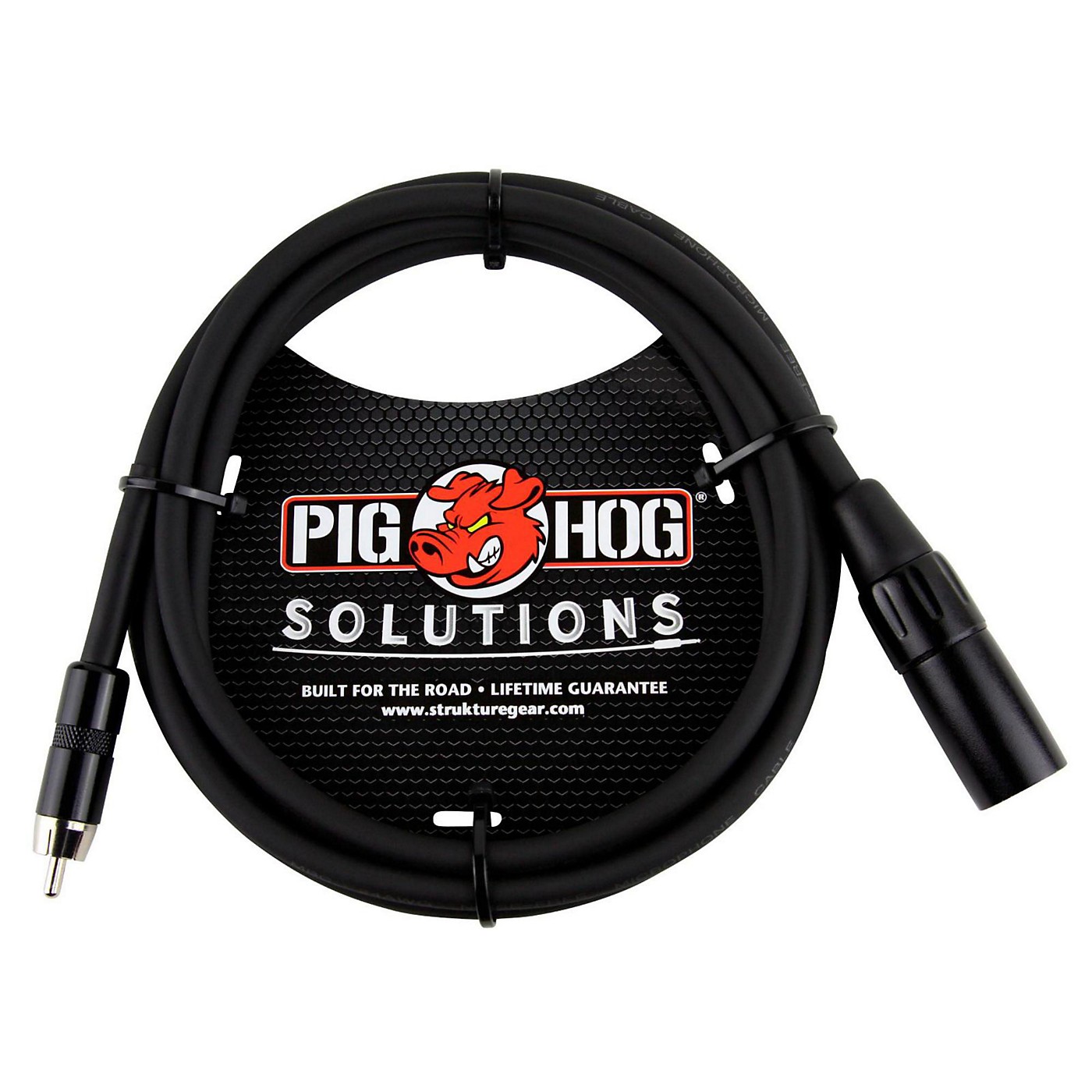 Pig Hog Solutions XLR(M) to RCA(M) Adapter Cable thumbnail