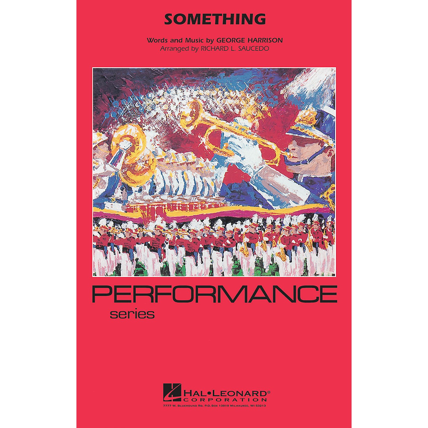 Hal Leonard Something Marching Band Level 4 by The Beatles Arranged by Richard Saucedo thumbnail