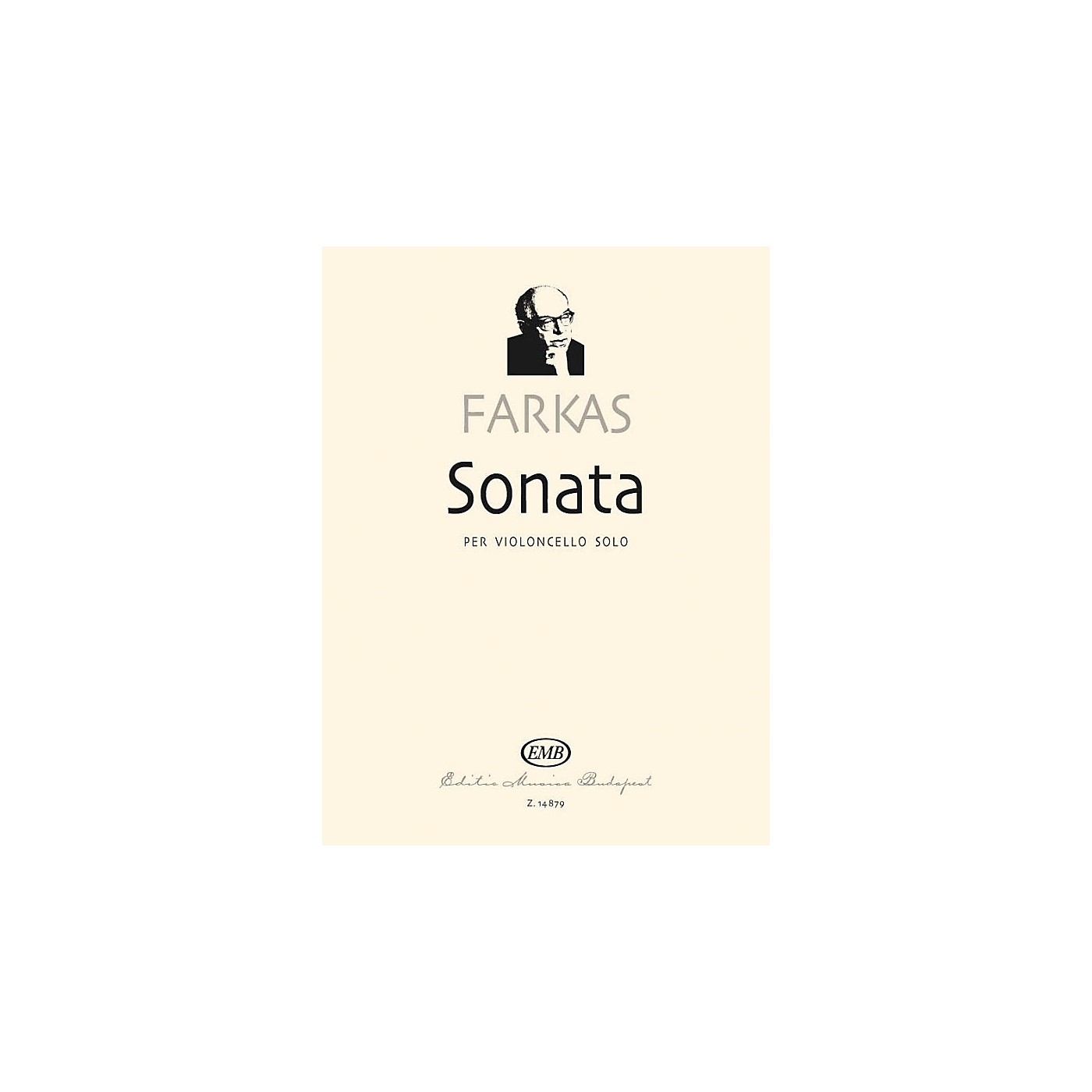 Editio Musica Budapest Sonata (Cello Solo) EMB Series Softcover thumbnail