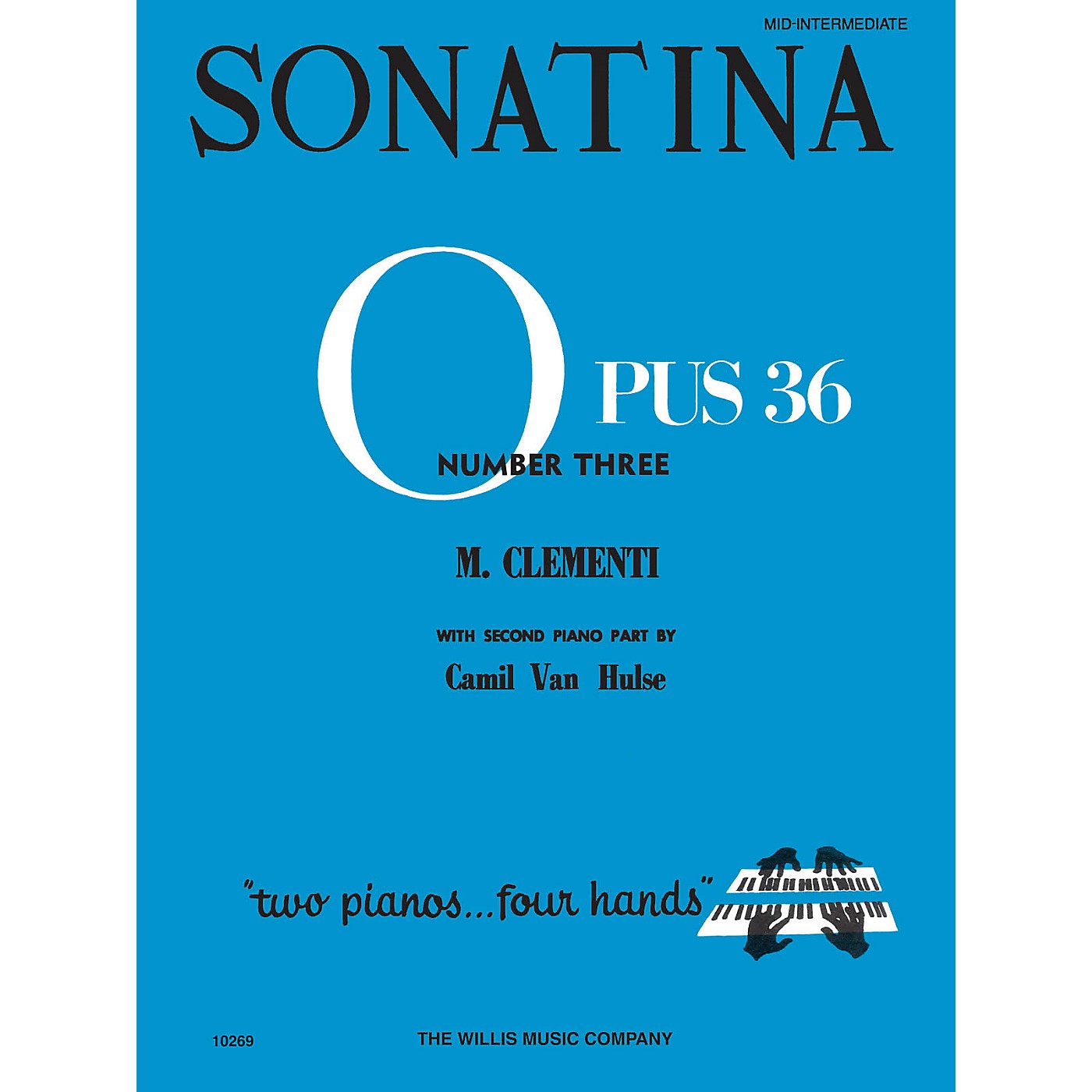 Willis Music Sonatina Op. 36, No. 3 (2 Pianos, 4 Hands/Mid-Inter Level) Willis Series by Muzio Clementi thumbnail