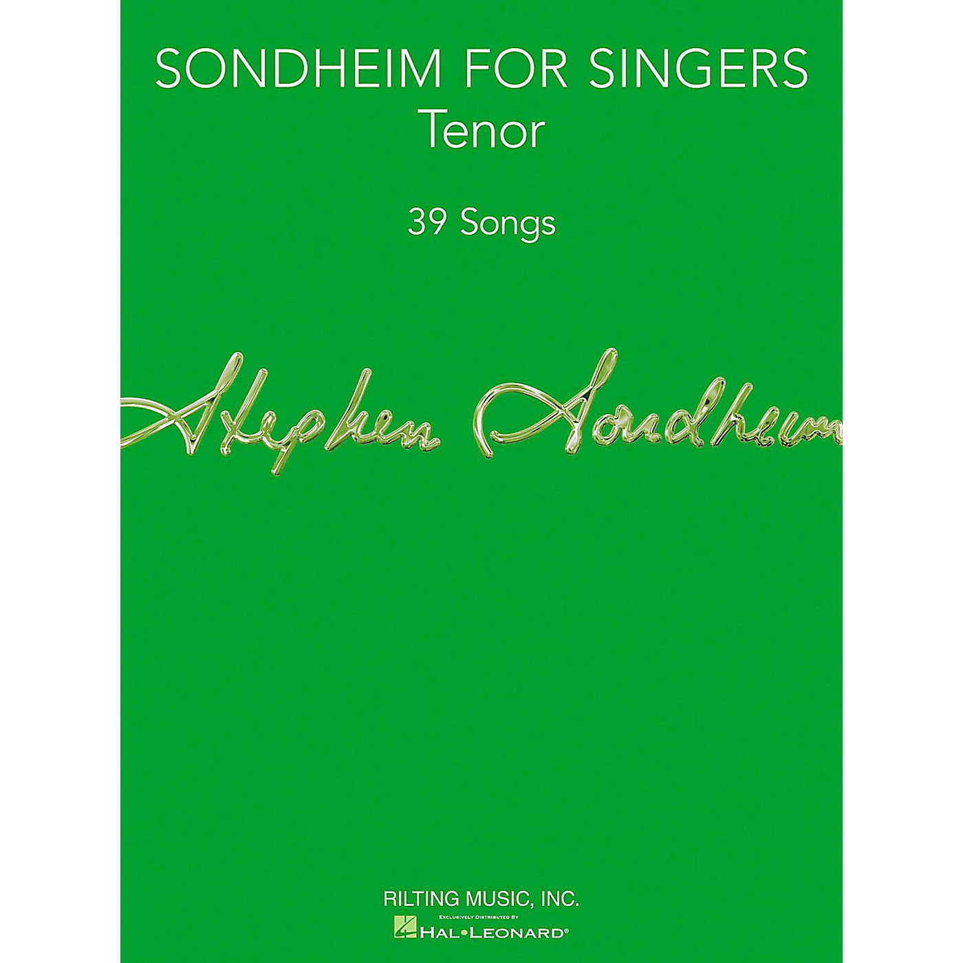 Hal Leonard Sondheim For Singers - Tenor thumbnail