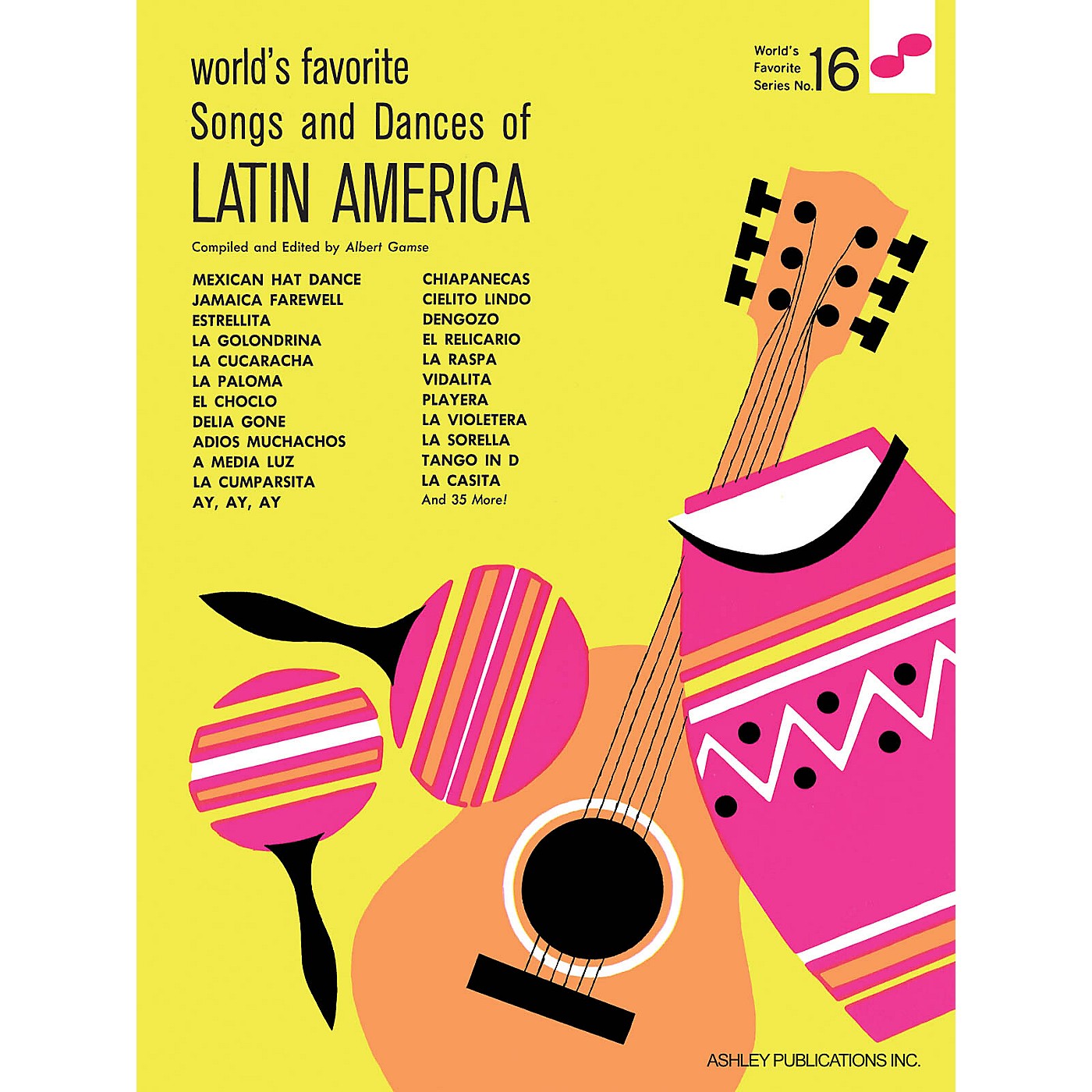 Ashley Publications Inc. Songs and Dances of Latin America World's Favorite (Ashley) Series thumbnail