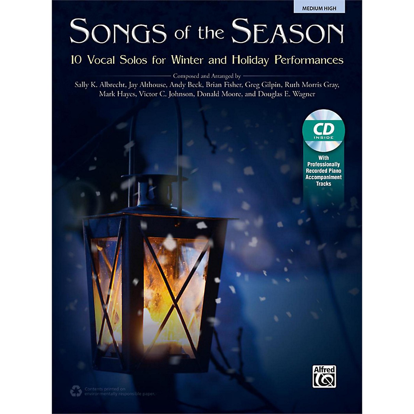 Alfred Songs of the Season Medium High Book & Acc. CD thumbnail