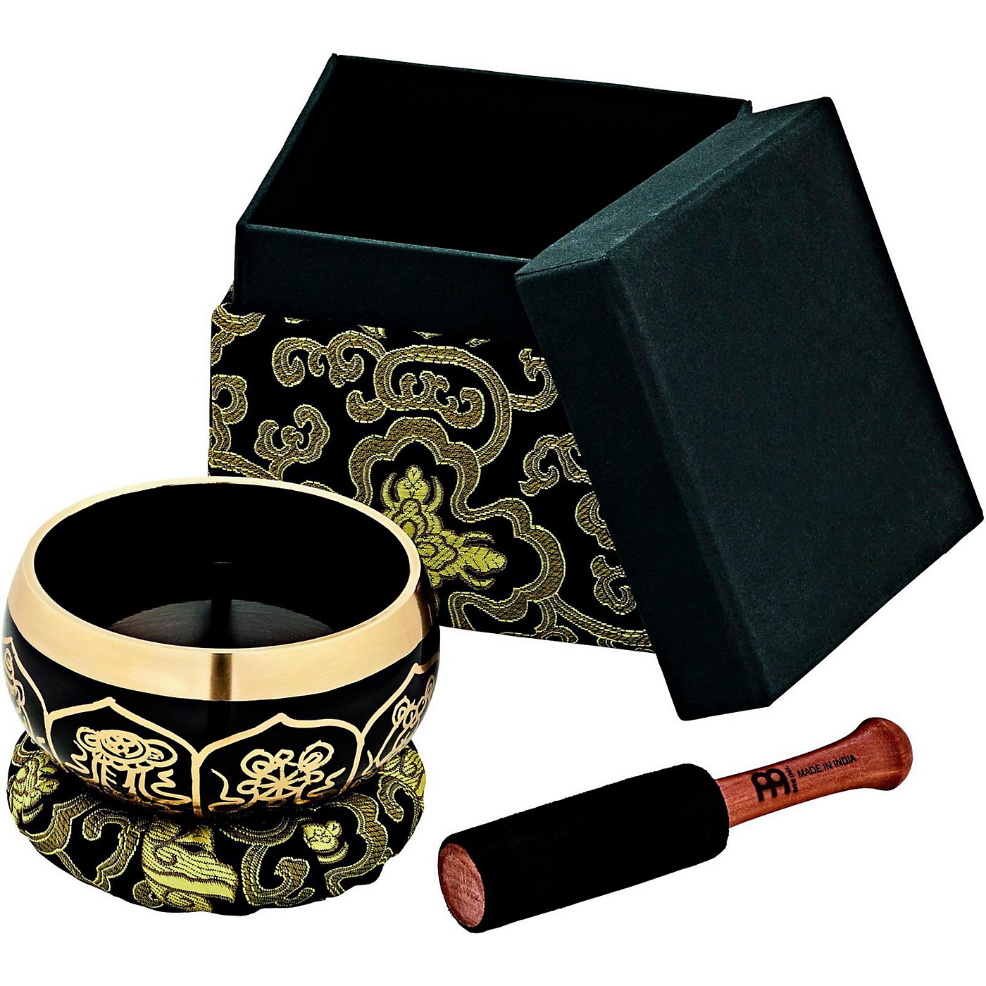MEINL Sonic Energy Ornamental Series Singing Bowl with Mallet, Cushion Ring, and Display Box, 10.5cm thumbnail