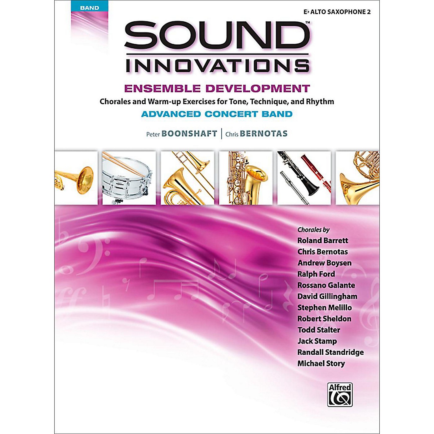 Alfred Sound Innovations Concert Band Ensemble Development Advanced Alto Saxophone 2 thumbnail