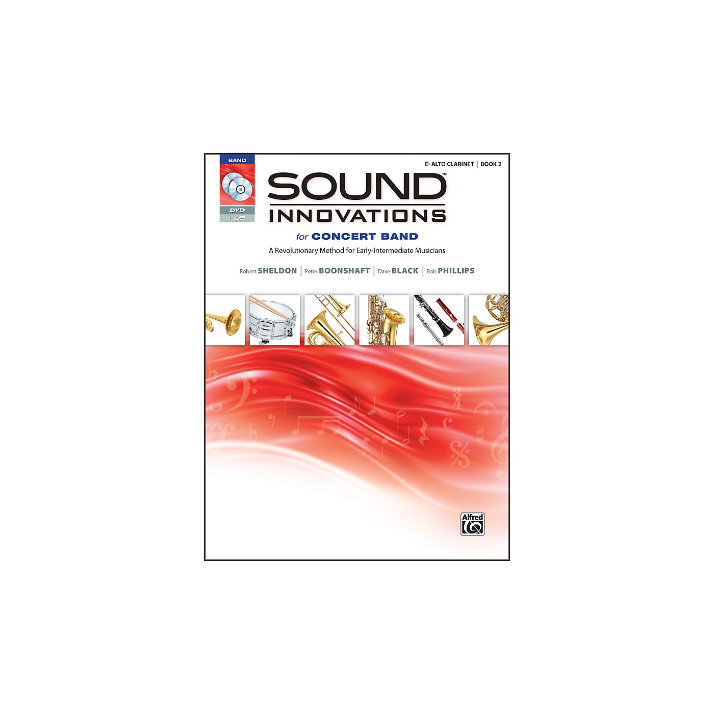 Alfred Sound Innovations for Concert Band Book 2 E-Flat Alto Clarinet Book CD/DVD thumbnail