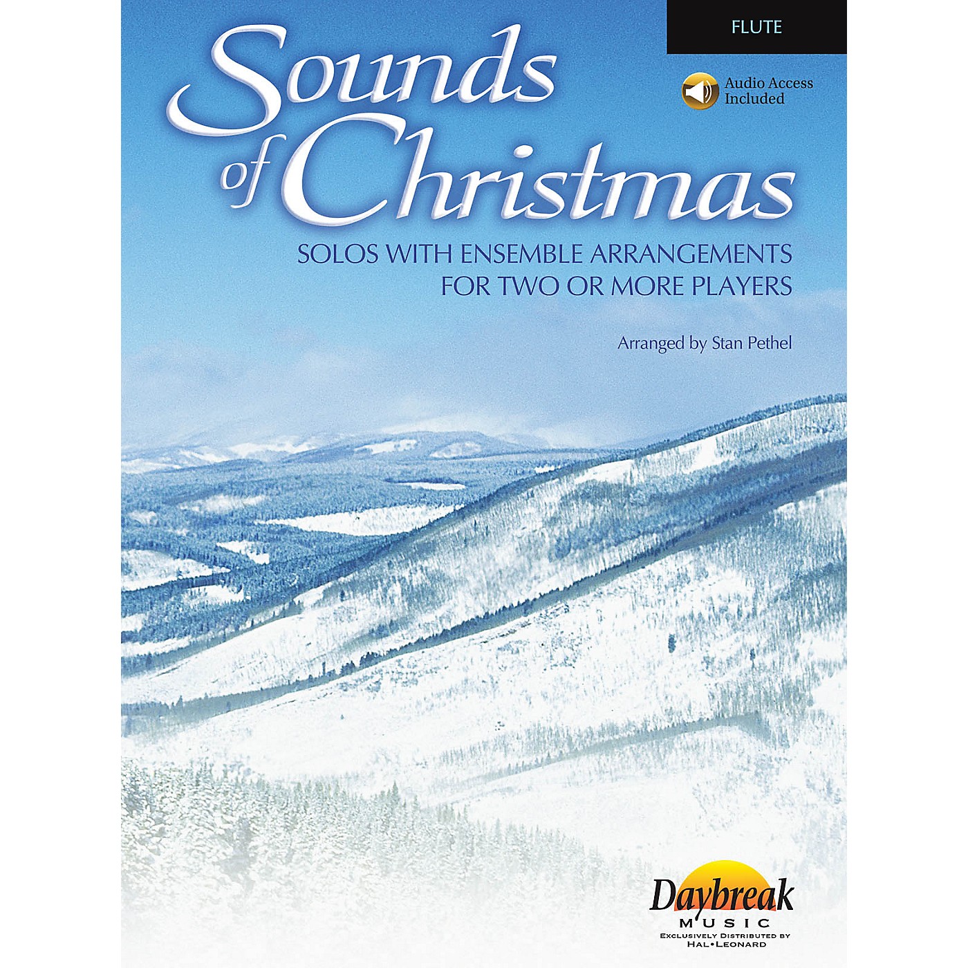 Daybreak Music Sounds of Christmas (Solos with Ensemble Arrangements for Two or More Players) Flute thumbnail