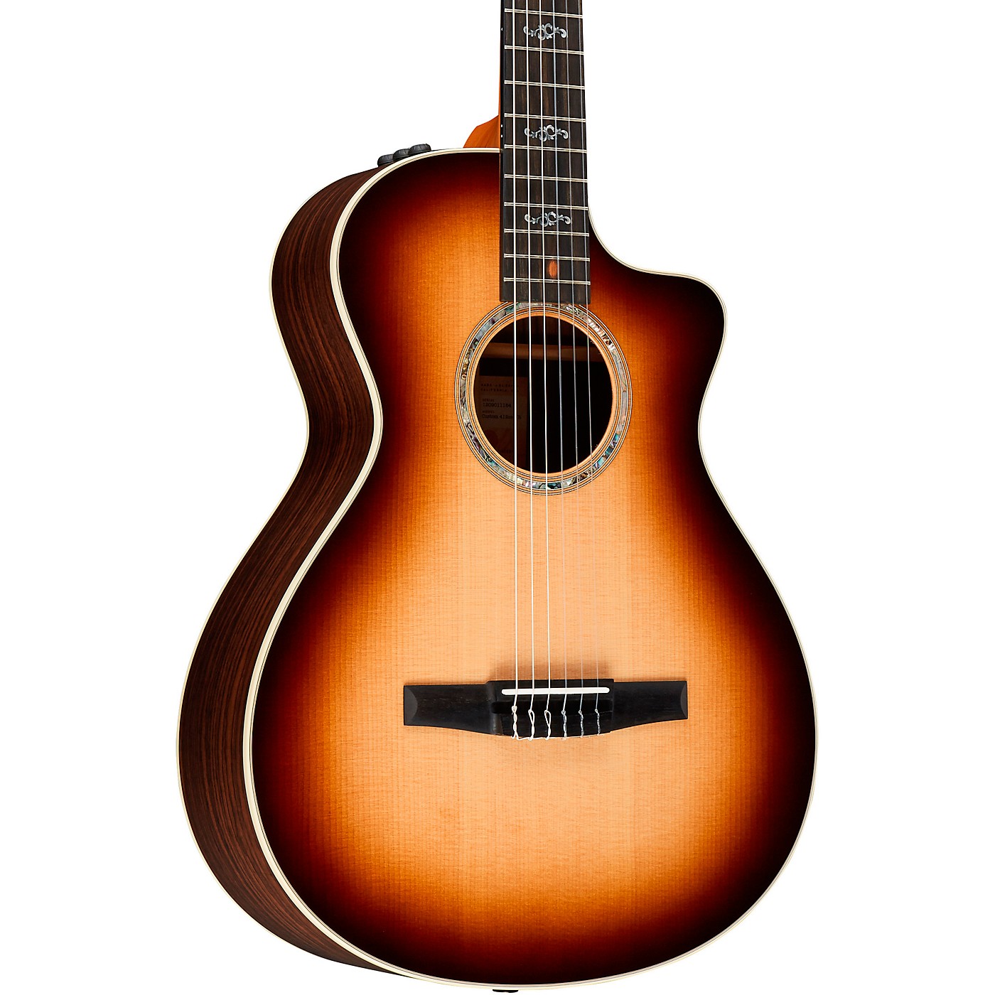 Taylor Special Ed 412ce-NR Rosewood Nylon Acoustic -Electric Grand Concert Guitar thumbnail