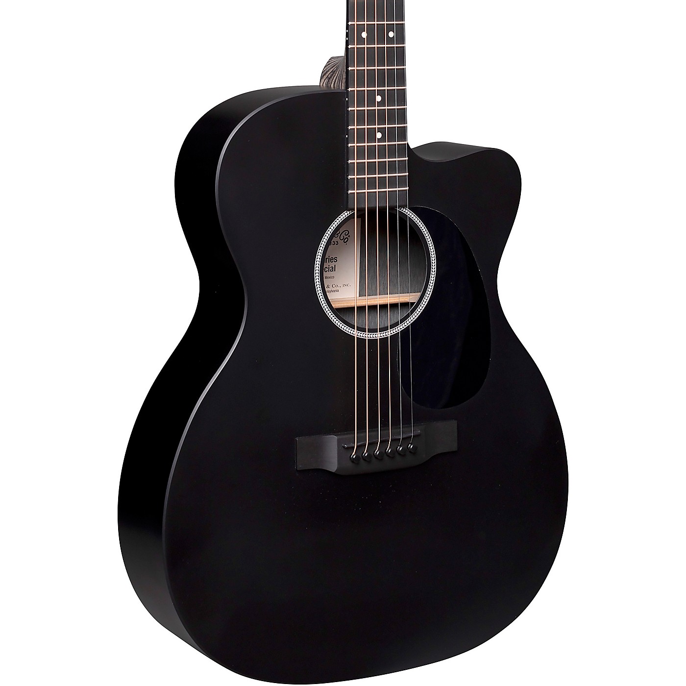 Martin Special X Series Style 000 Cutaway Acoustic-Electric Guitar thumbnail
