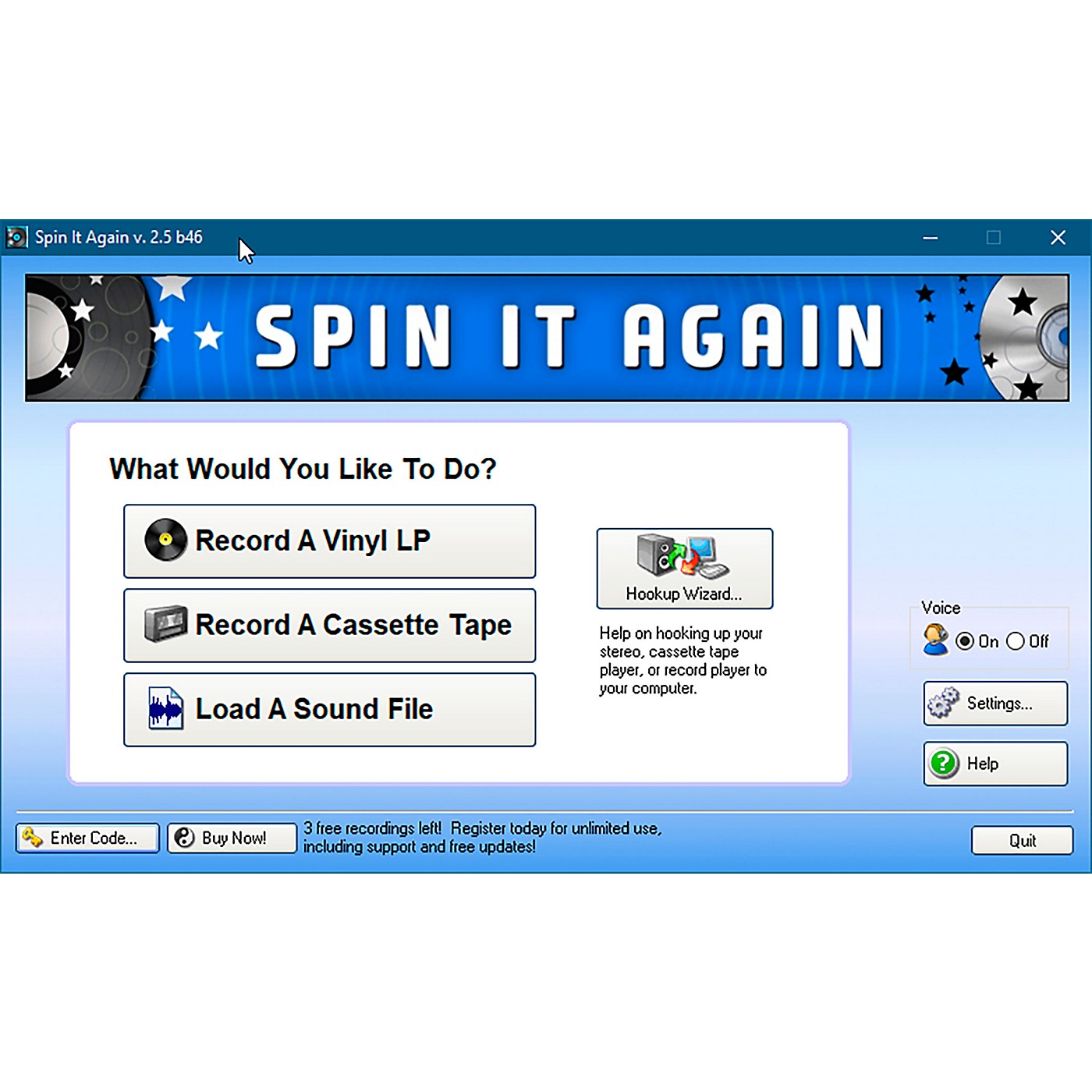 Acoustica Spin It Again (Download) thumbnail