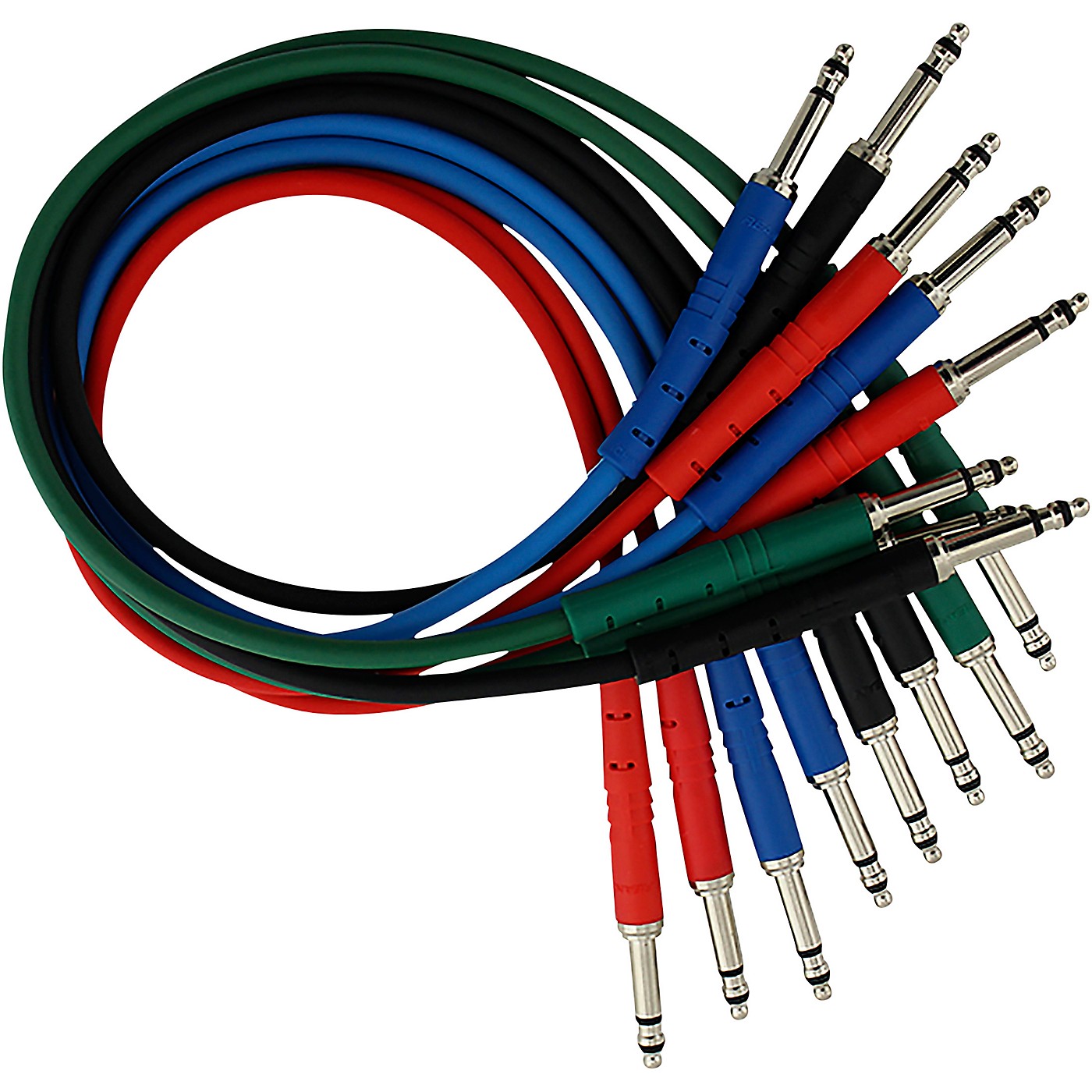 Rapco Horizon StageMASTER TRS TT Patch Cable 8-Pack thumbnail