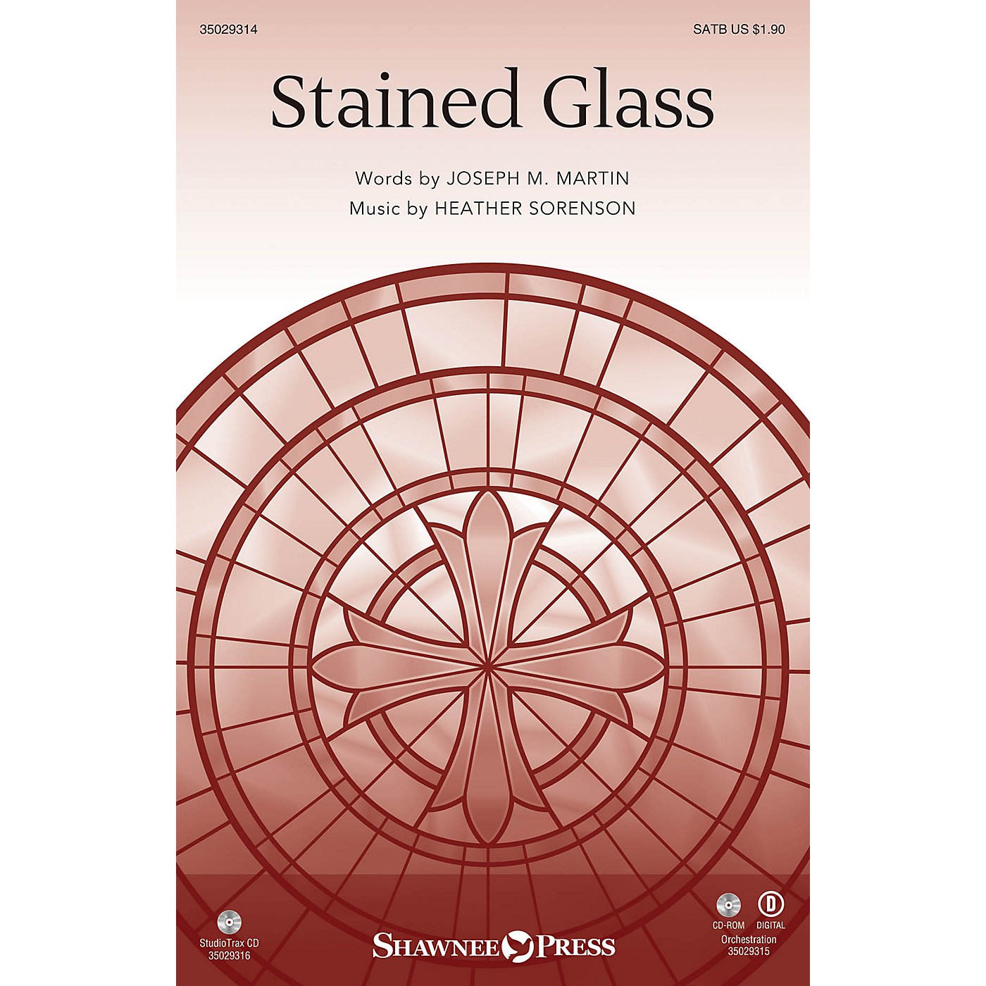 Shawnee Press Stained Glass (StudioTrax CD) Studiotrax CD Composed by Joseph M. Martin thumbnail
