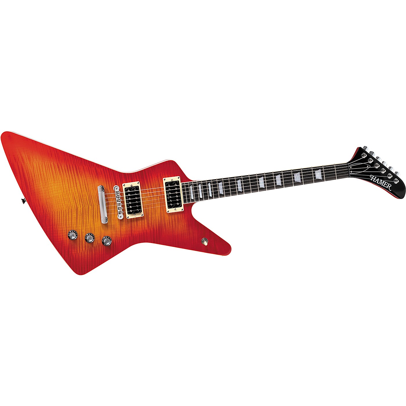 Hamer Standard Flametop Electric Guitar Woodwind & Brasswind