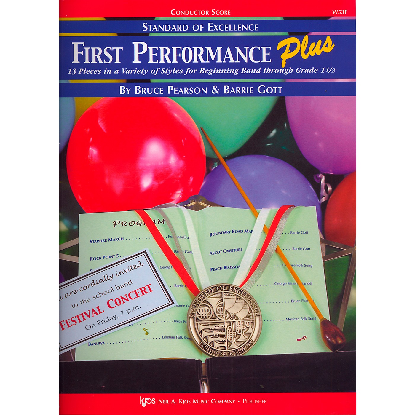 KJOS Standard Of Excellence First Performance Plus-COND SCORE thumbnail