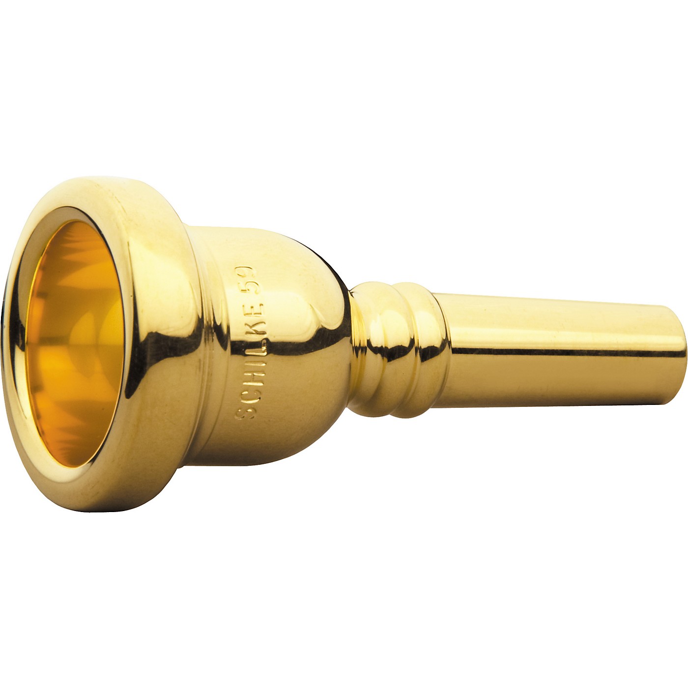 Schilke Standard Series Large Shank Trombone Mouthpiece in Gold thumbnail