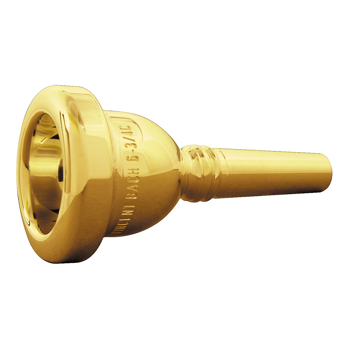Bach Standard Series Small Shank Trombone Mouthpiece in Gold thumbnail