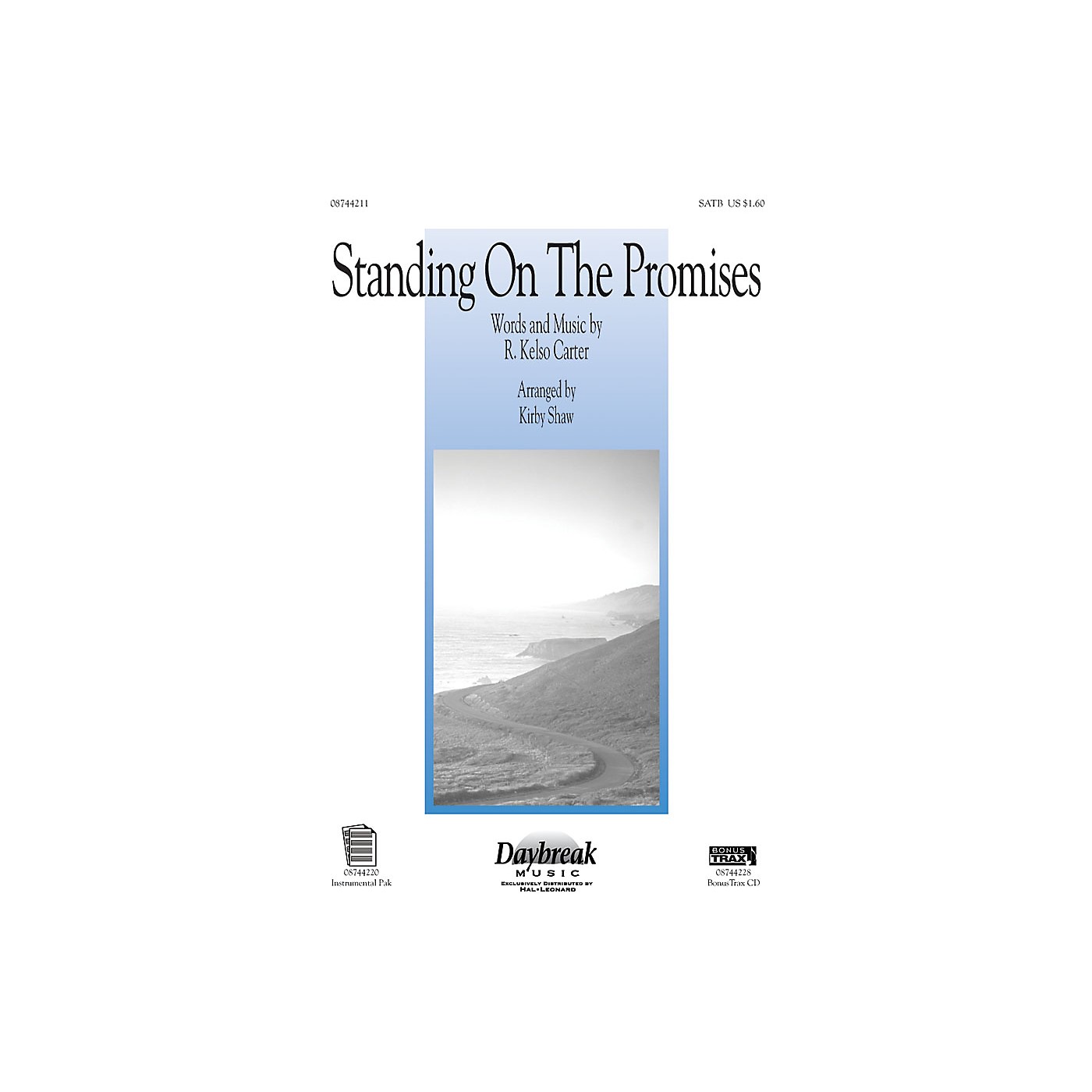 Daybreak Music Standing on the Promises SATB arranged by Kirby Shaw thumbnail