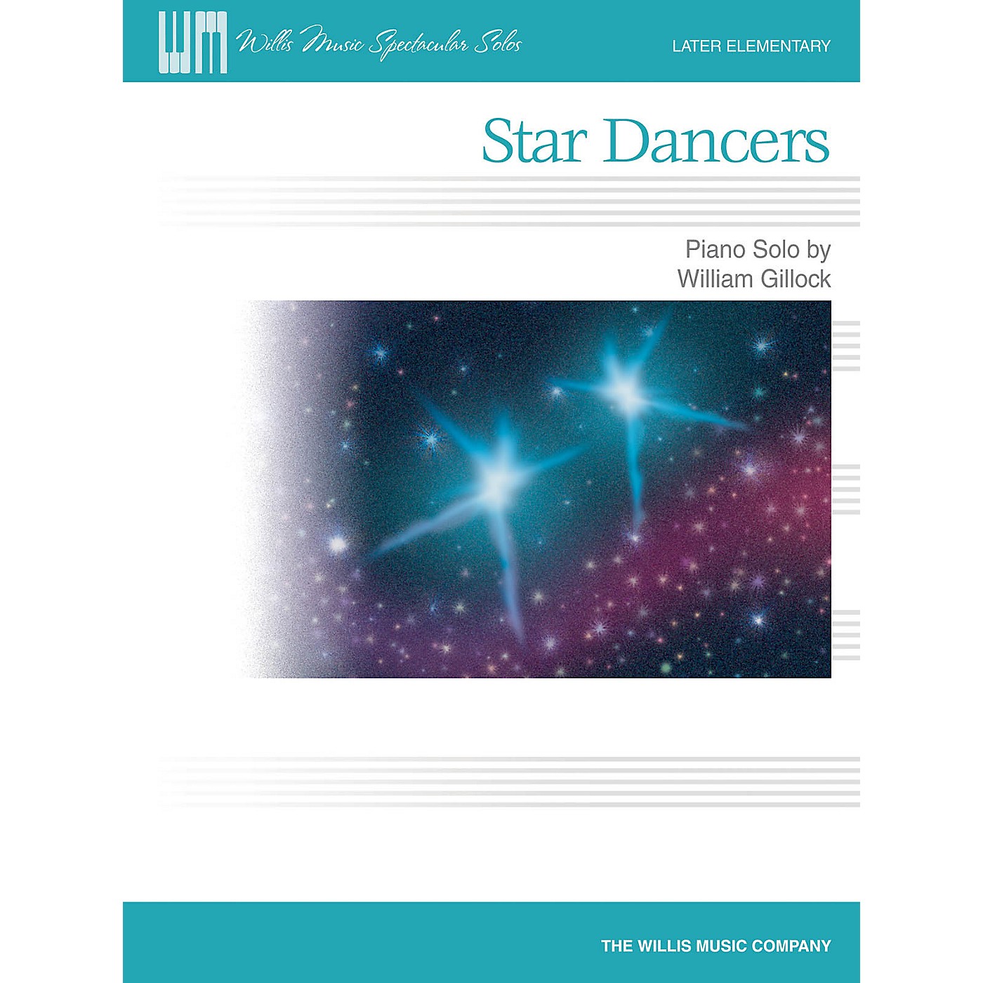 Willis Music Star Dancers Later Elementary Level Piano Solo by William Gillock thumbnail