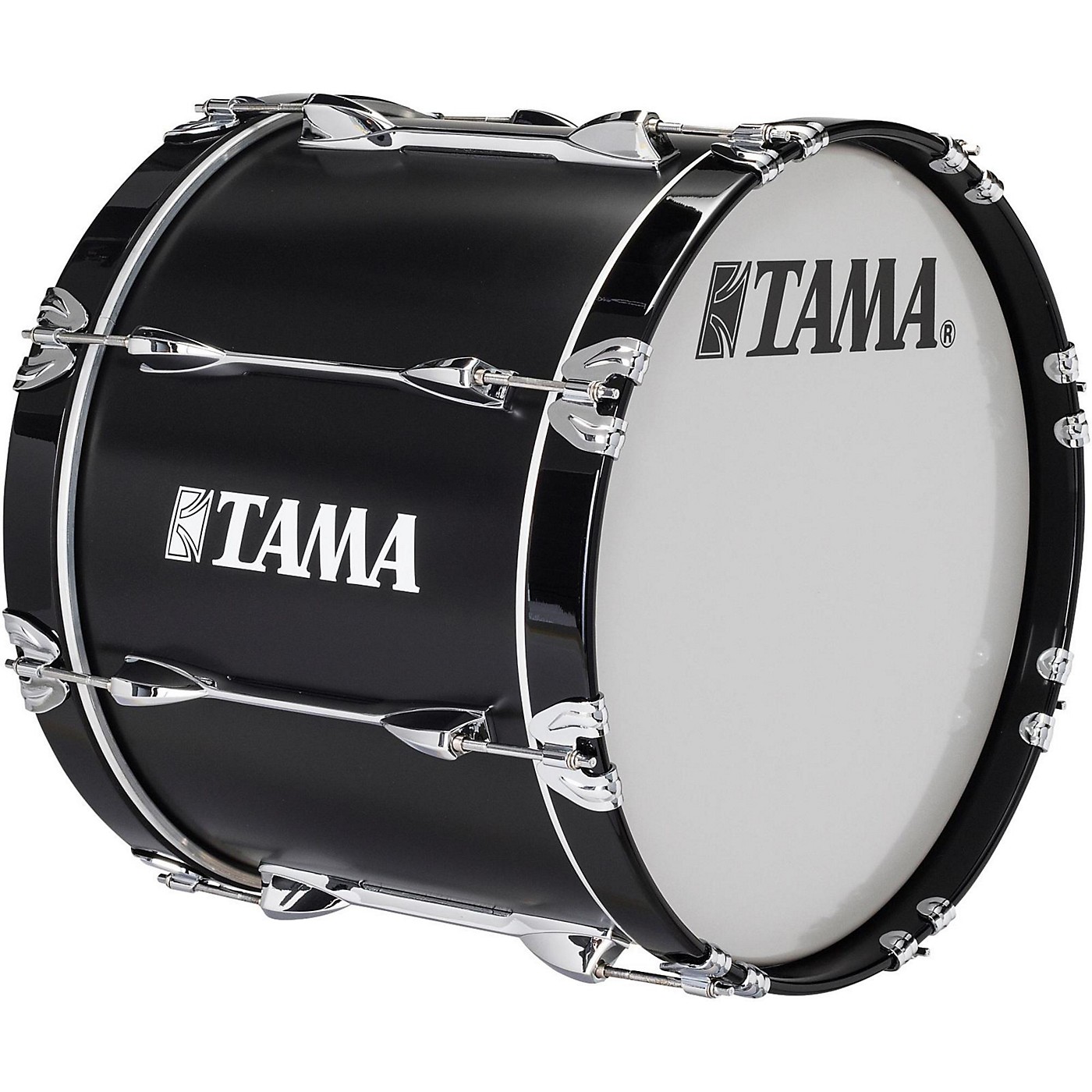 Tama Marching 22 x 14 in. Black Starlight Bass Drum Woodwind & Brasswind