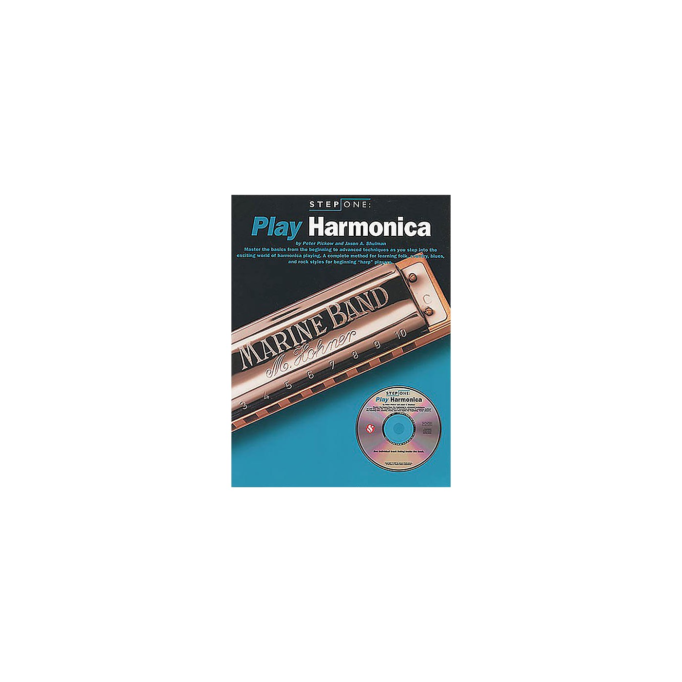 Music Sales Step One: Play Harmonica Music Sales America Series Softcover with CD Written by Jason A. Shulman thumbnail