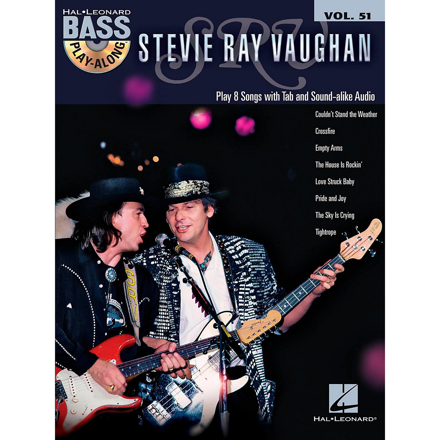 Hal Leonard Stevie Ray Vaughan - Bass Play-Along Vol. 51 (Book/CD) thumbnail