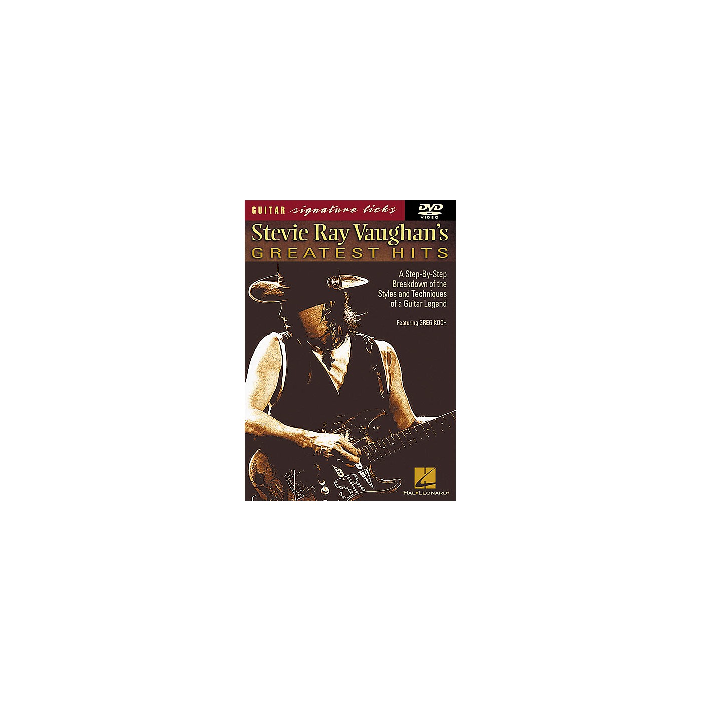 Hal Leonard Stevie Ray Vaughan's Greatest Hits DVD thumbnail