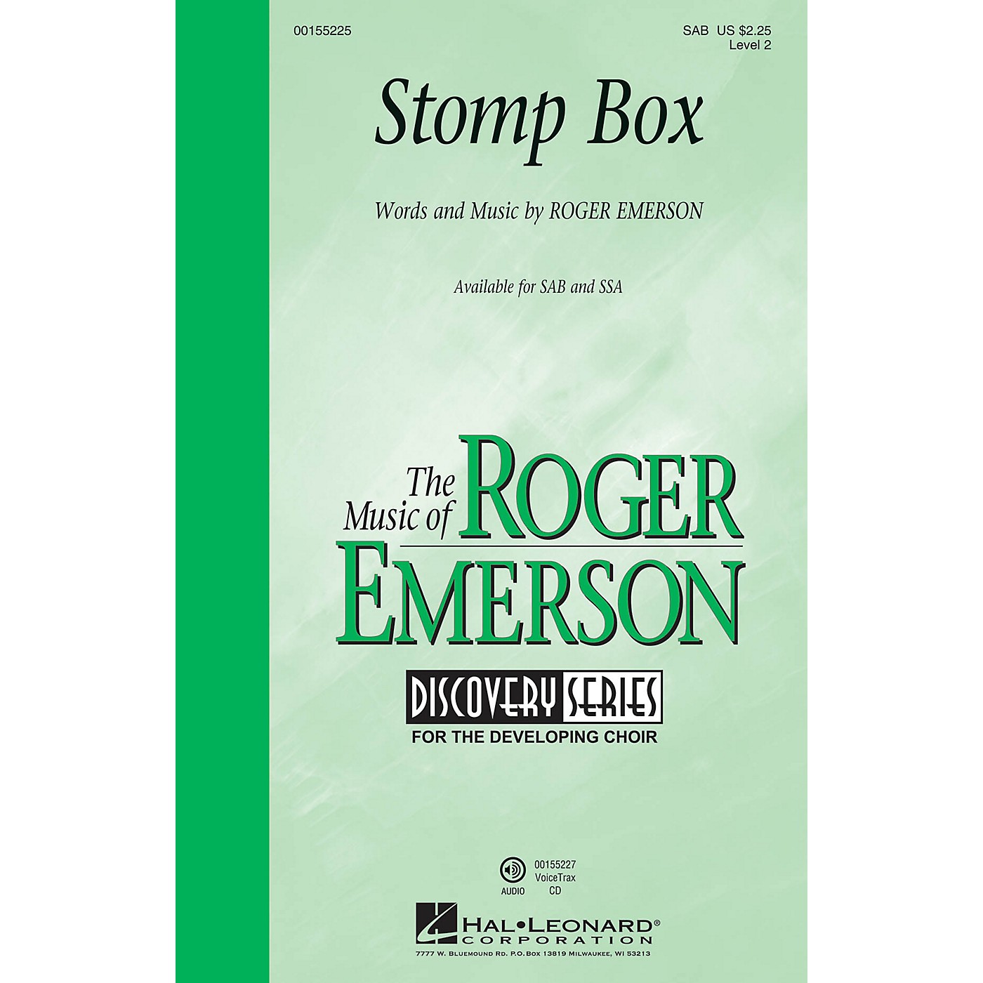 Hal Leonard Stomp Box (Discovery Level 2) VoiceTrax CD Composed by Roger Emerson thumbnail