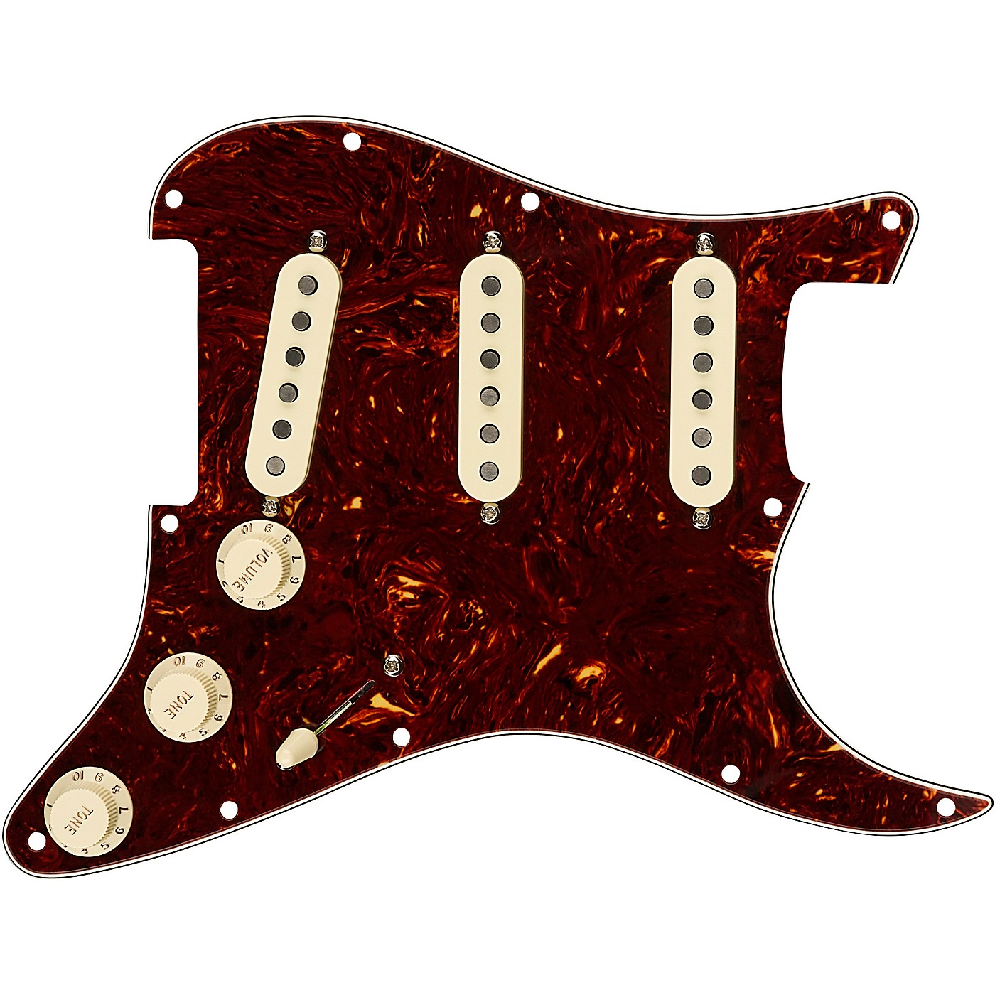Fender Stratocaster SSS Tex Mex Pre-Wired Pickguard thumbnail