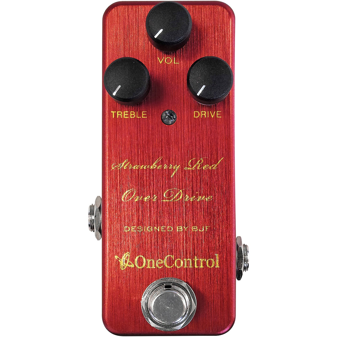 One Control Strawberry Red Overdrive Effects Pedal thumbnail