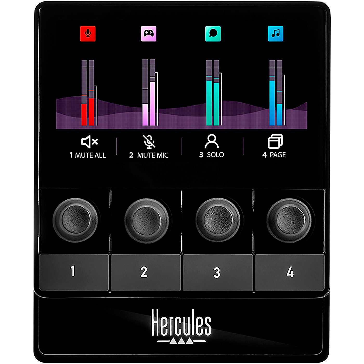 Hercules DJ Stream 100 8-Track Audio Controller - Woodwind & Brasswind