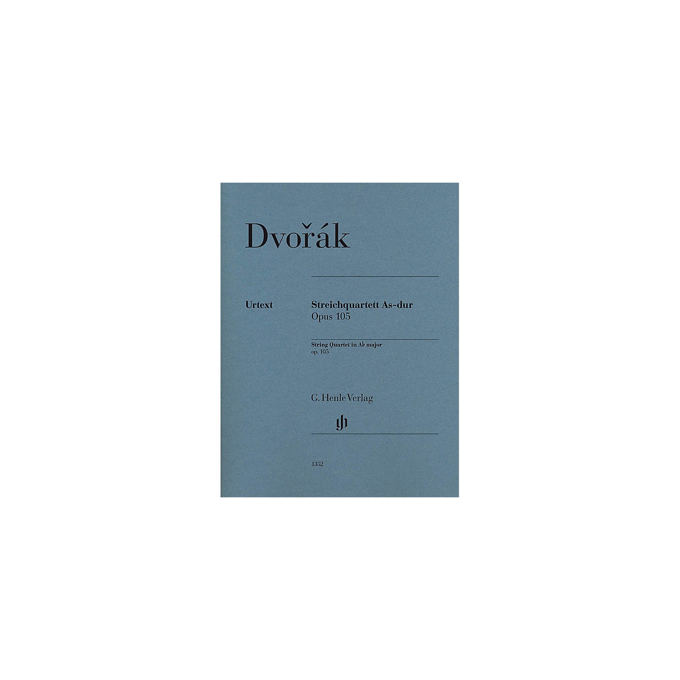 G. Henle Verlag String Quartet A-flat Major Op. 105 Henle Music Folios Series by Antonin Dvorak thumbnail