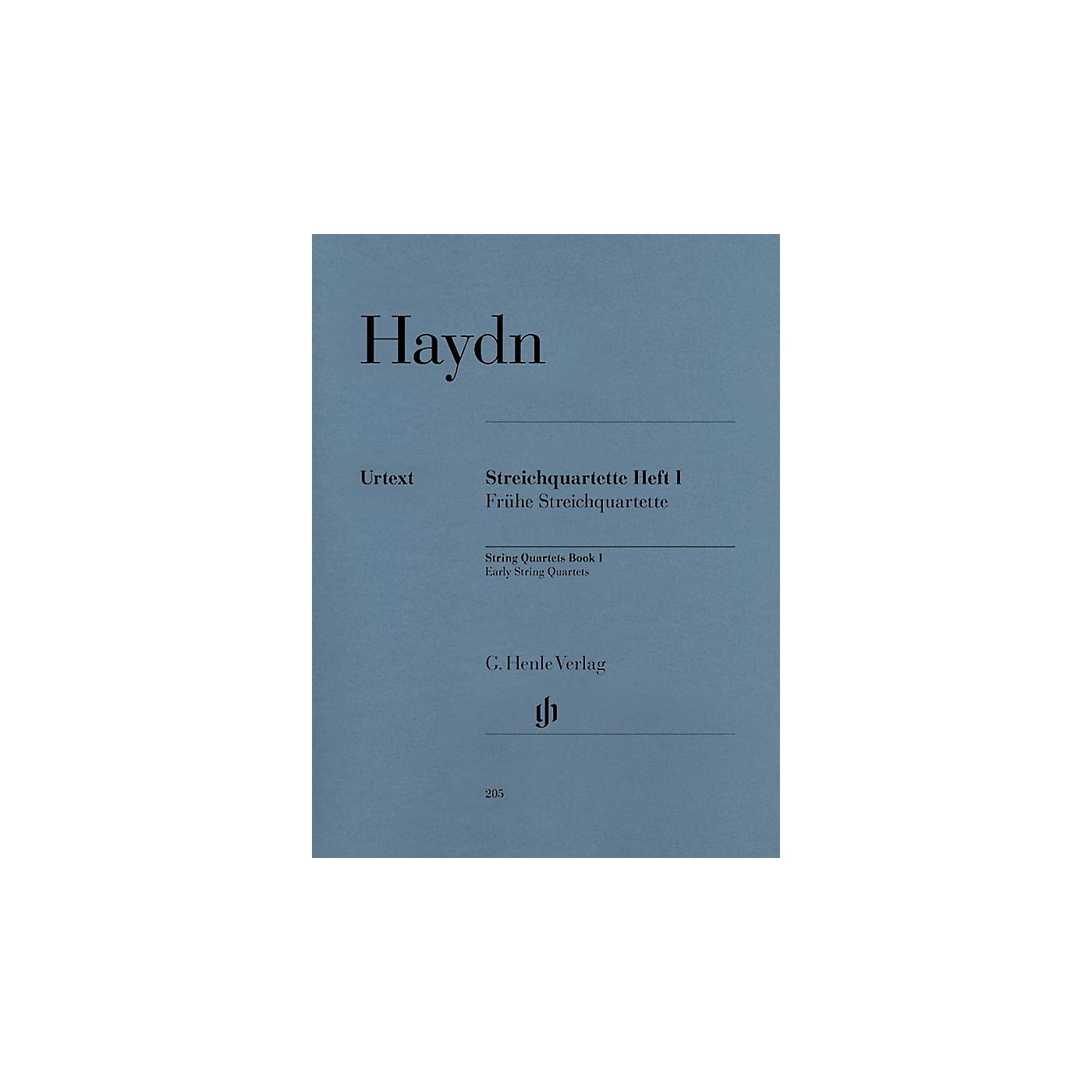 G. Henle Verlag String Quartets - Volume I Henle Music Folios Series Softcover Composed by Franz Josef Haydn thumbnail