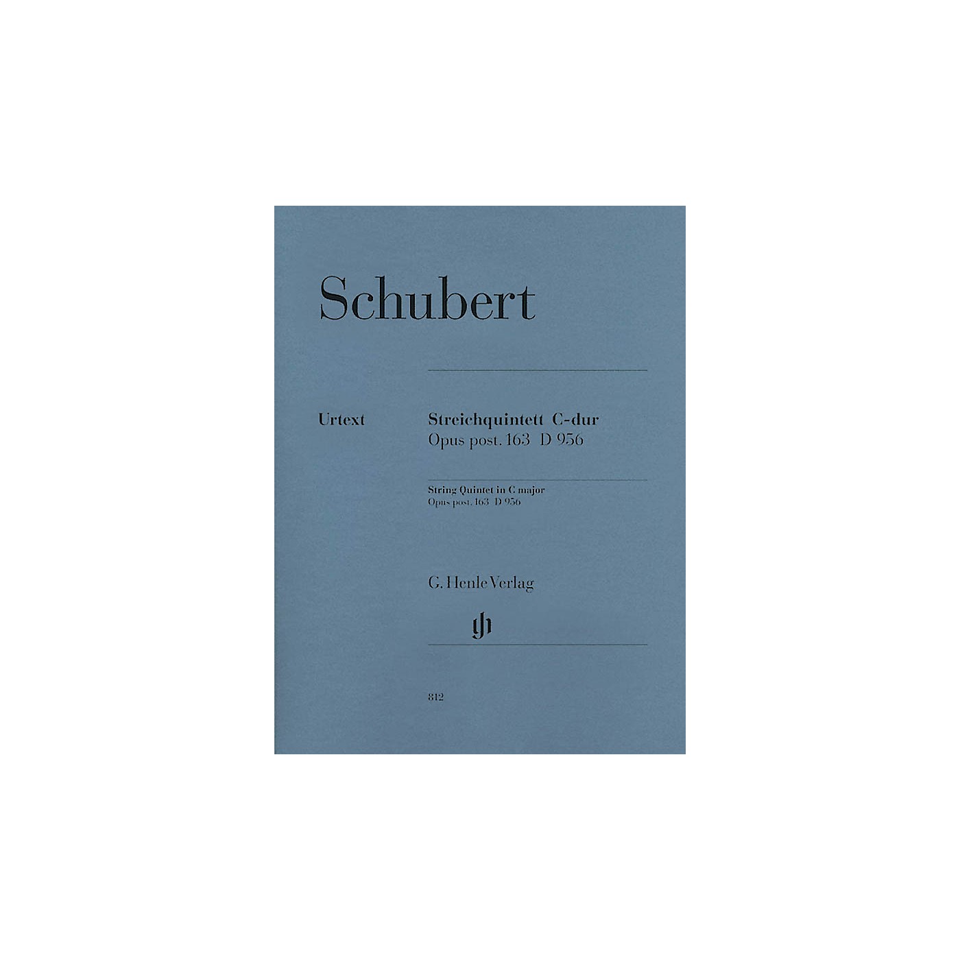 G. Henle Verlag String Quintet C Major Op. Posth. 163 D 956 Henle Music Folios Series Softcover by Franz Schubert thumbnail