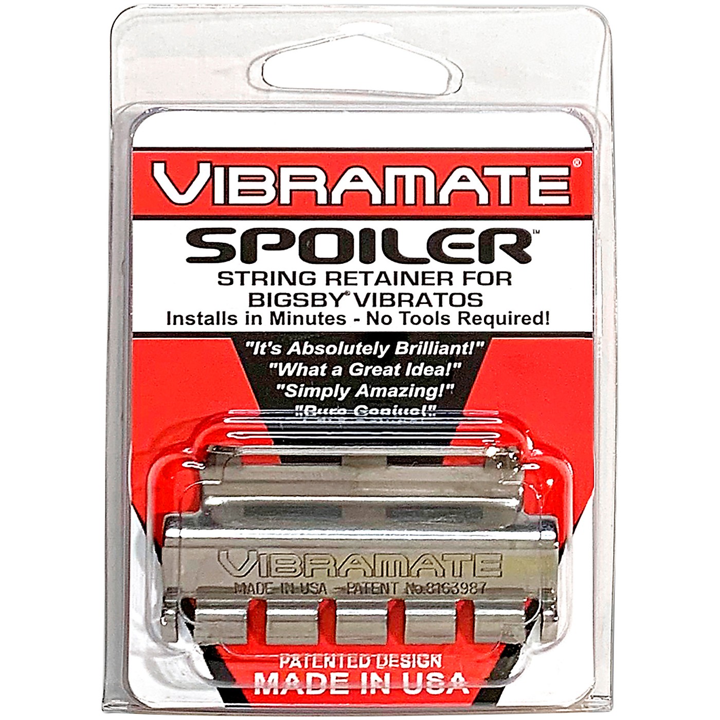 Vibramate String Spolier, Polished Stainless thumbnail