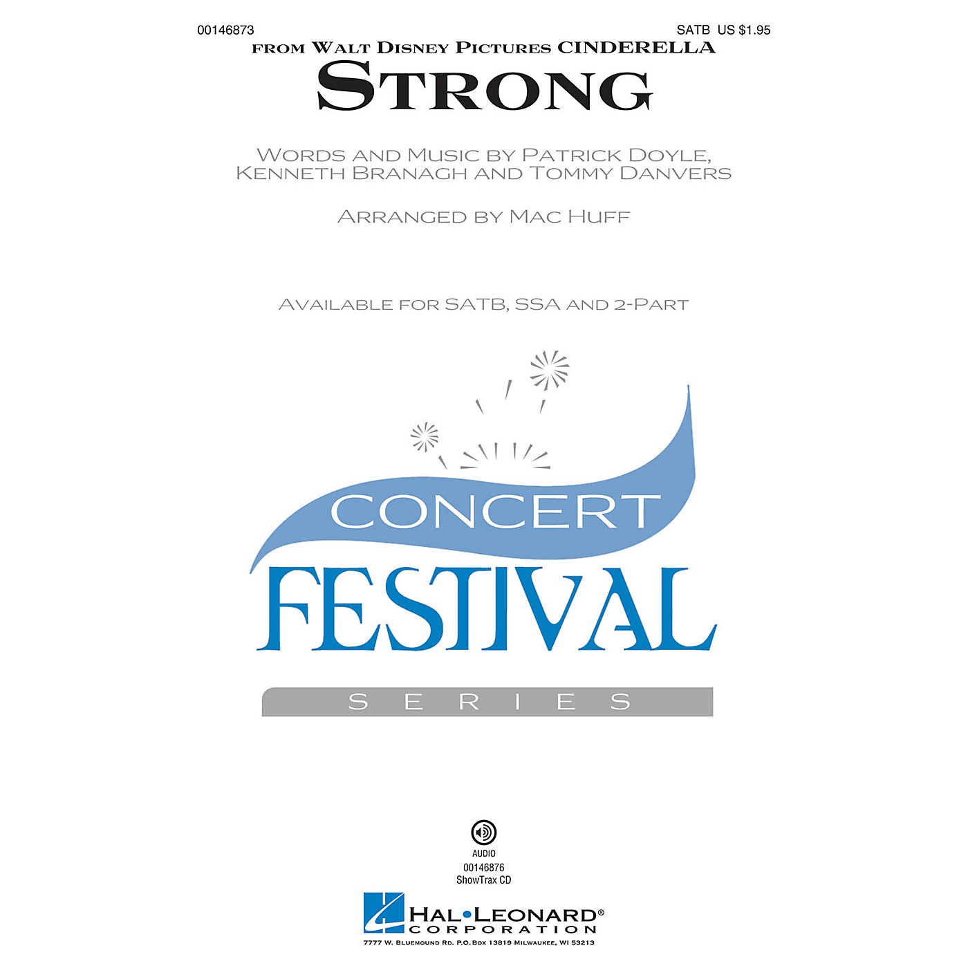 Hal Leonard Strong (from Cinderella) ShowTrax CD Arranged by Mac Huff thumbnail