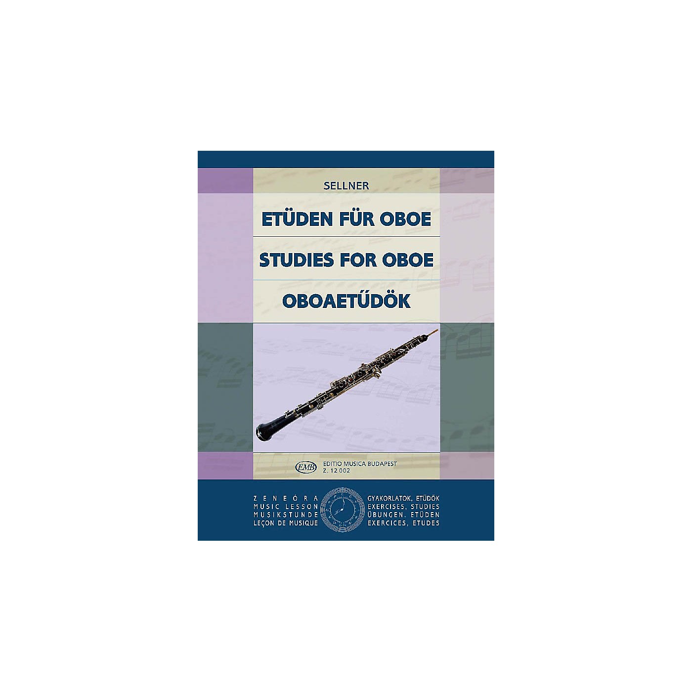 Editio Musica Budapest Studies (for Oboe) EMB Series by Joseph Sellner thumbnail