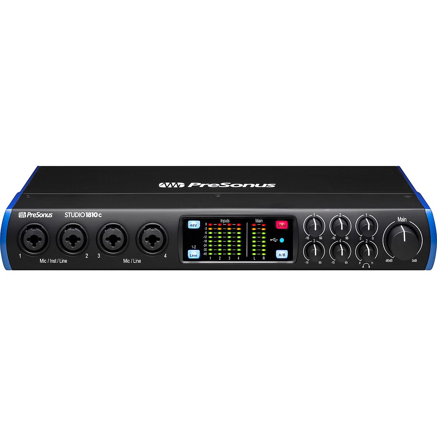 PreSonus Studio 1810c USB-C 18x8 Audio/MIDI Interface thumbnail