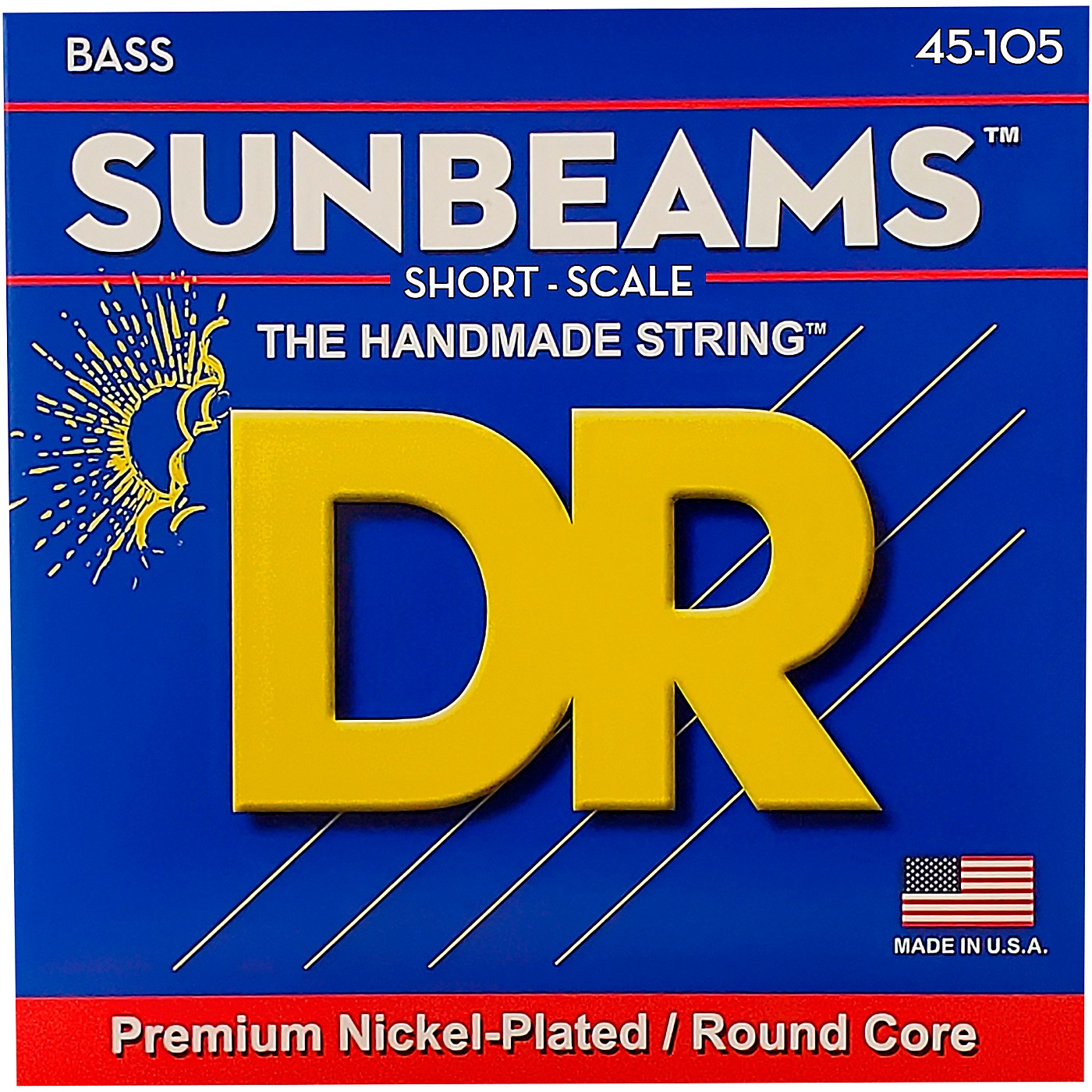 DR Strings Sunbeams SNMR-45 Medium Short Scale 4 String Bass Strings thumbnail